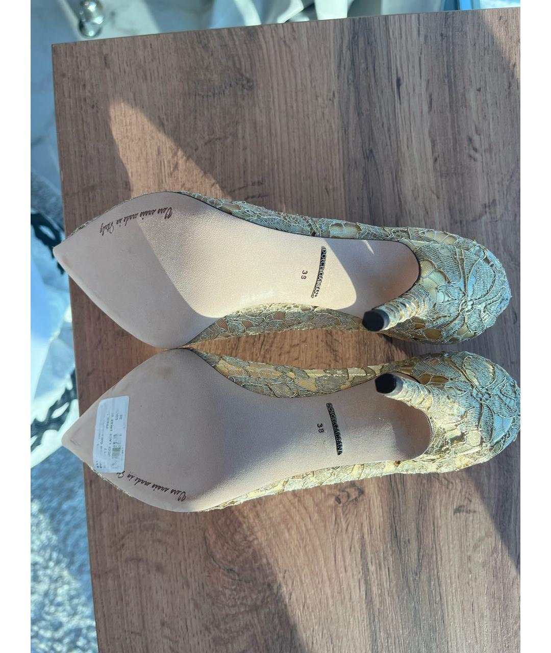 DOLCE&GABBANA Мульти туфли, фото 4