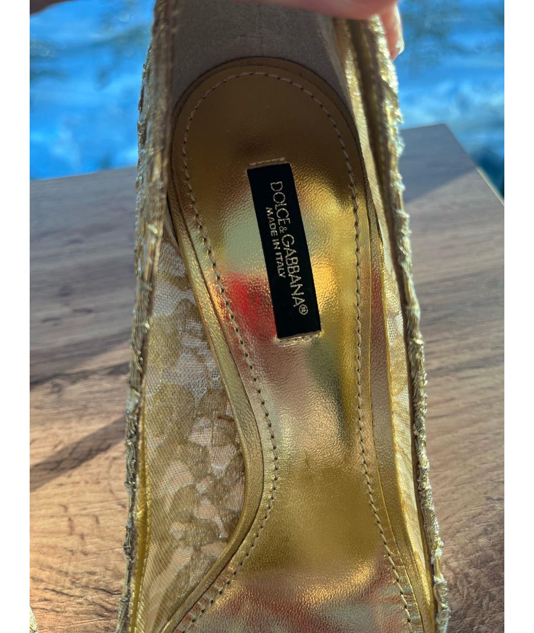 DOLCE&GABBANA Мульти туфли, фото 2