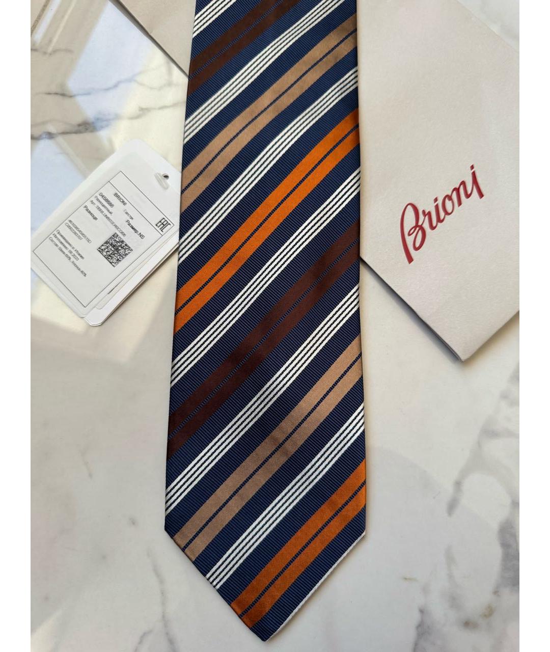 BRIONI Мульти шелковый галстук, фото 5