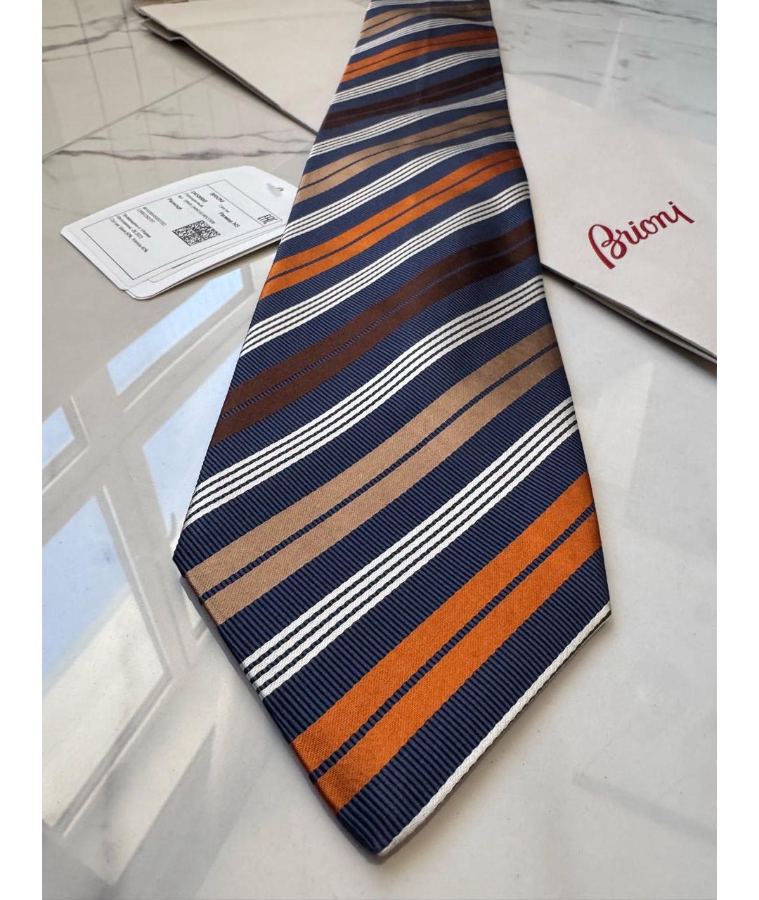 BRIONI Мульти шелковый галстук, фото 4