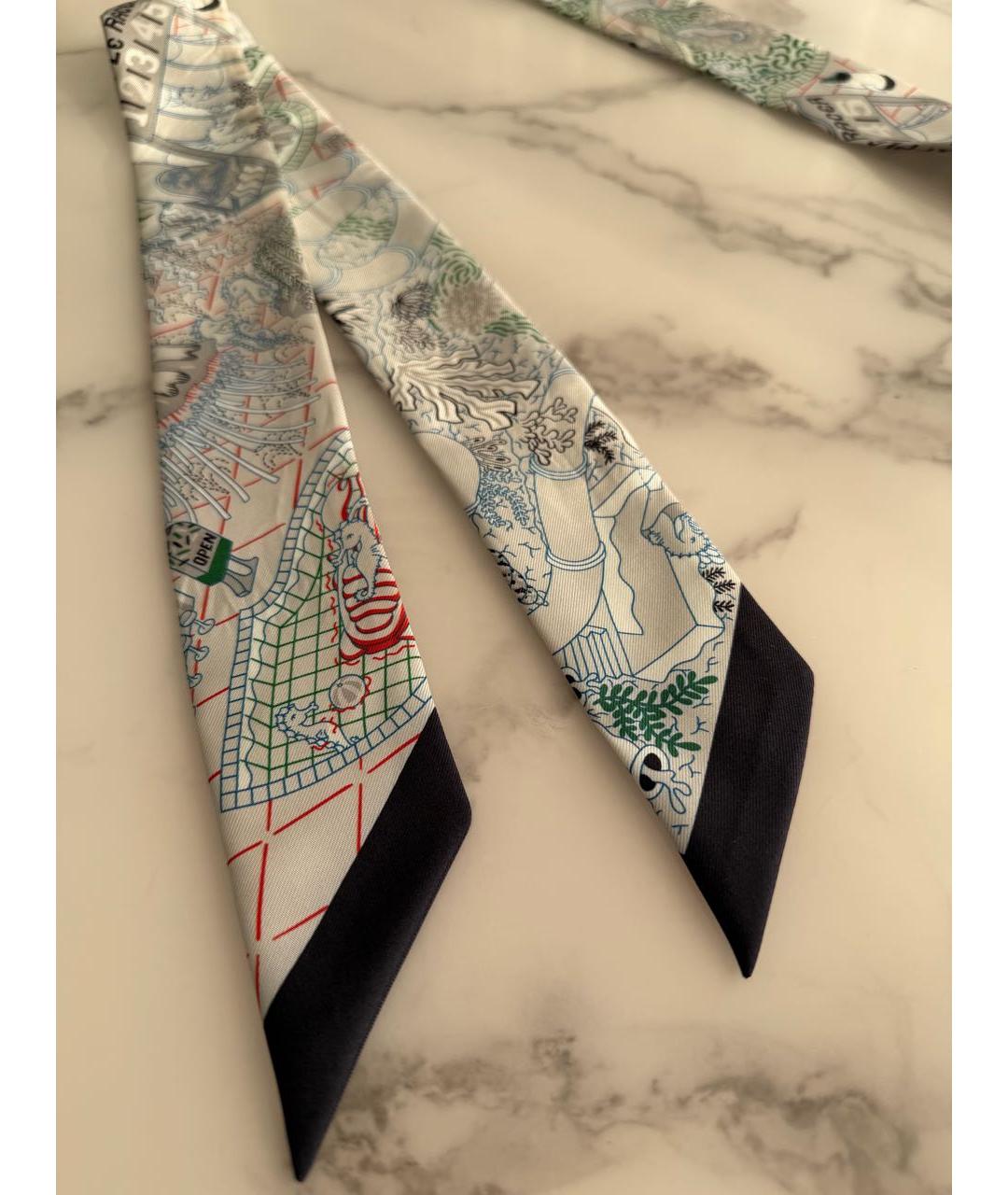 HERMES Белая повязка, фото 8