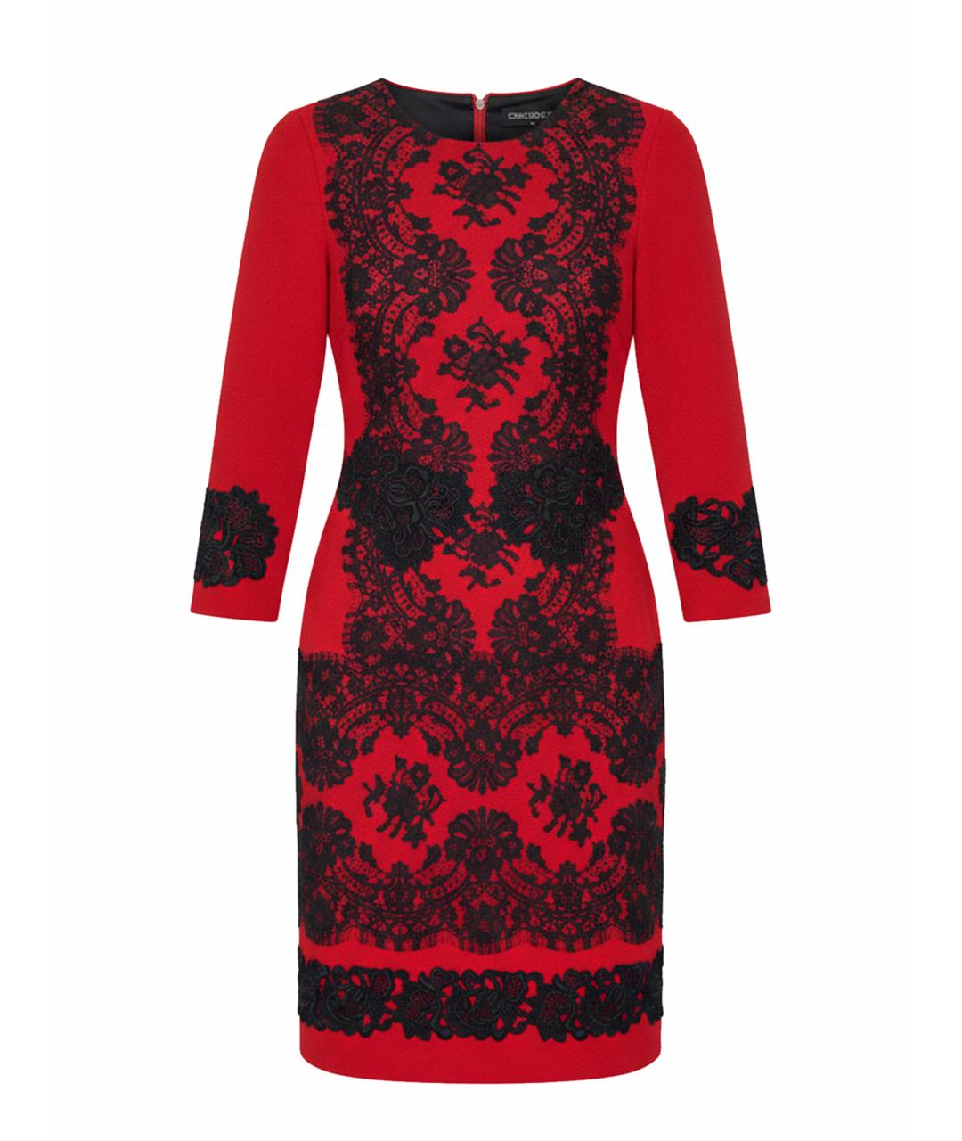 DOLCE&GABBANA Красное платье, фото 1