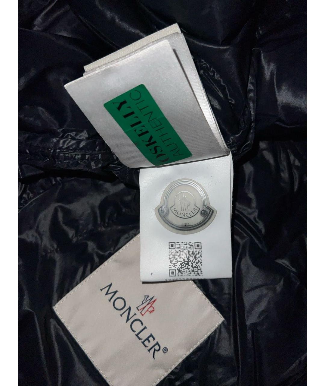 MONCLER Темно-синяя куртка, фото 3