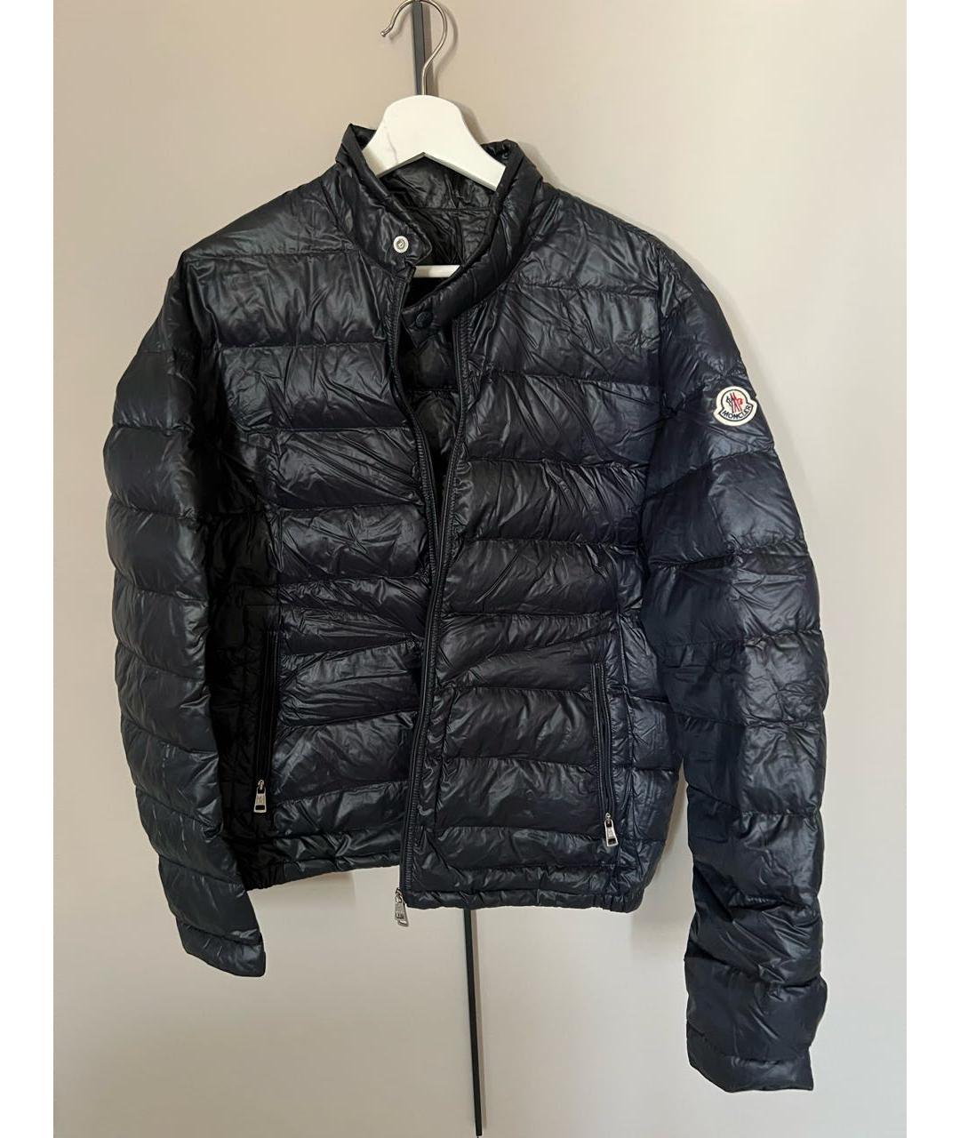 MONCLER Темно-синяя куртка, фото 5