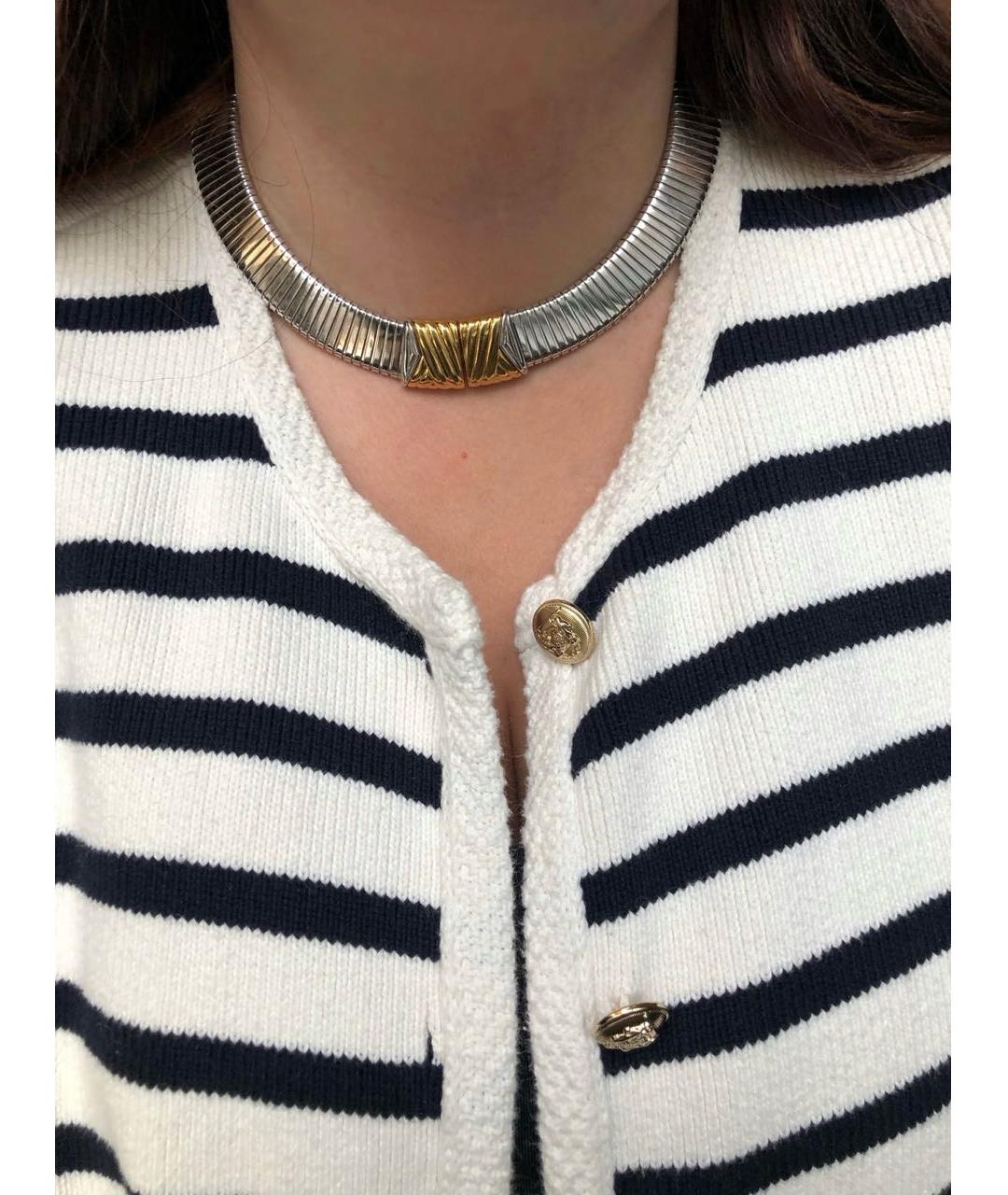 MONET Серебряное металлическое колье, фото 4