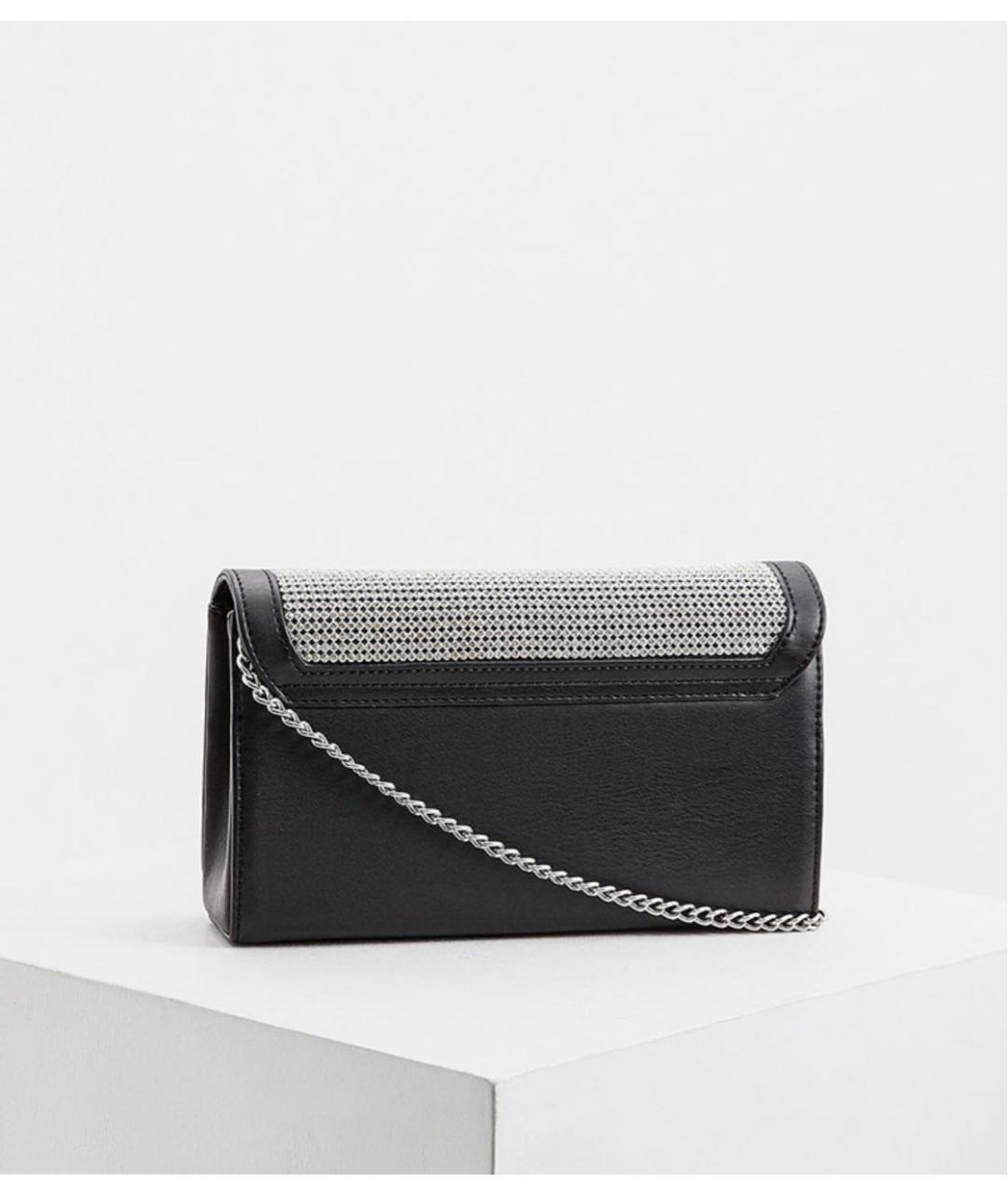 LOVE MOSCHINO Черная сумка через плечо из искусственной кожи, фото 2