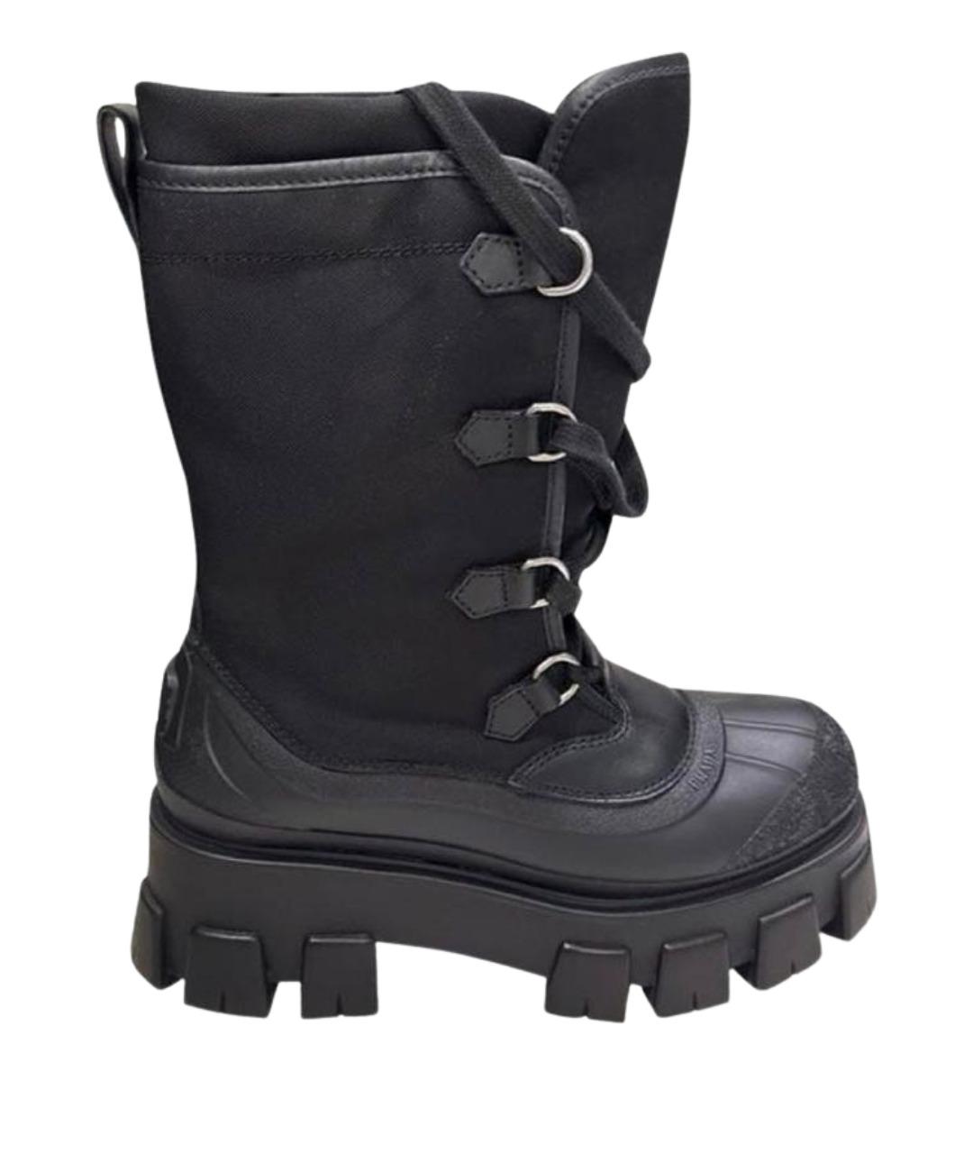 PRADA Черные ботинки, фото 1