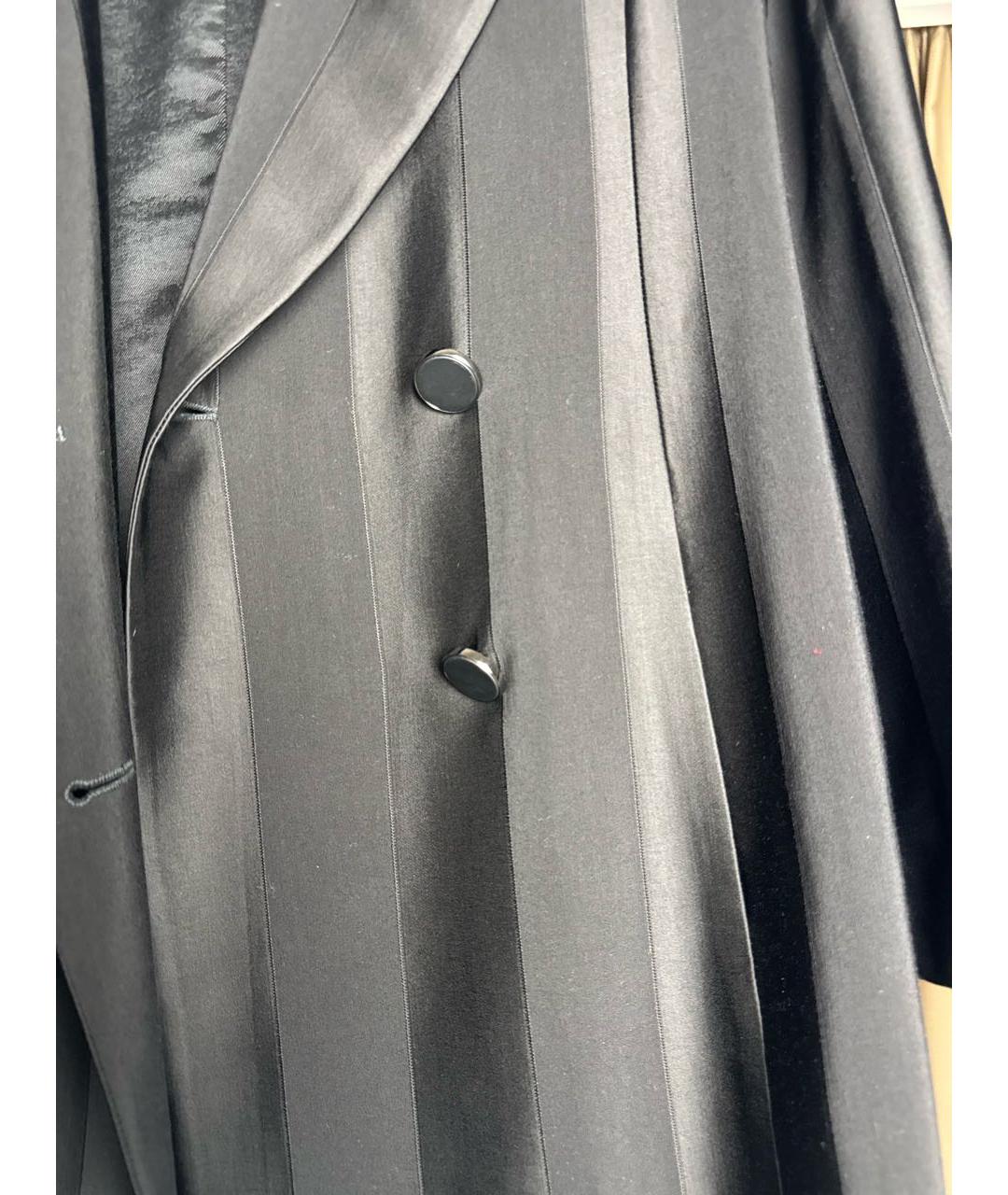 EMPORIO ARMANI Черный вискозный жакет/пиджак, фото 4