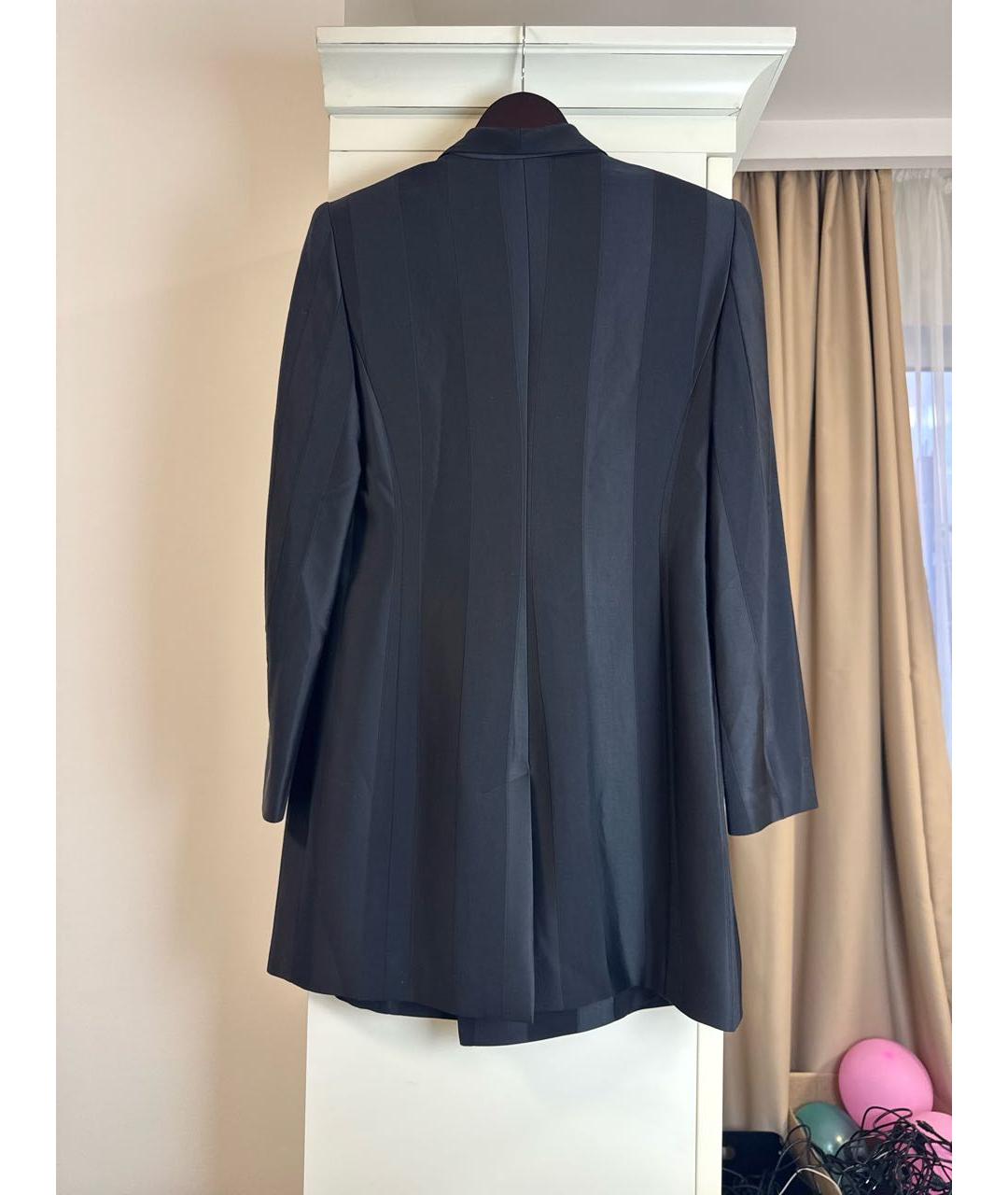 EMPORIO ARMANI Черный вискозный жакет/пиджак, фото 2