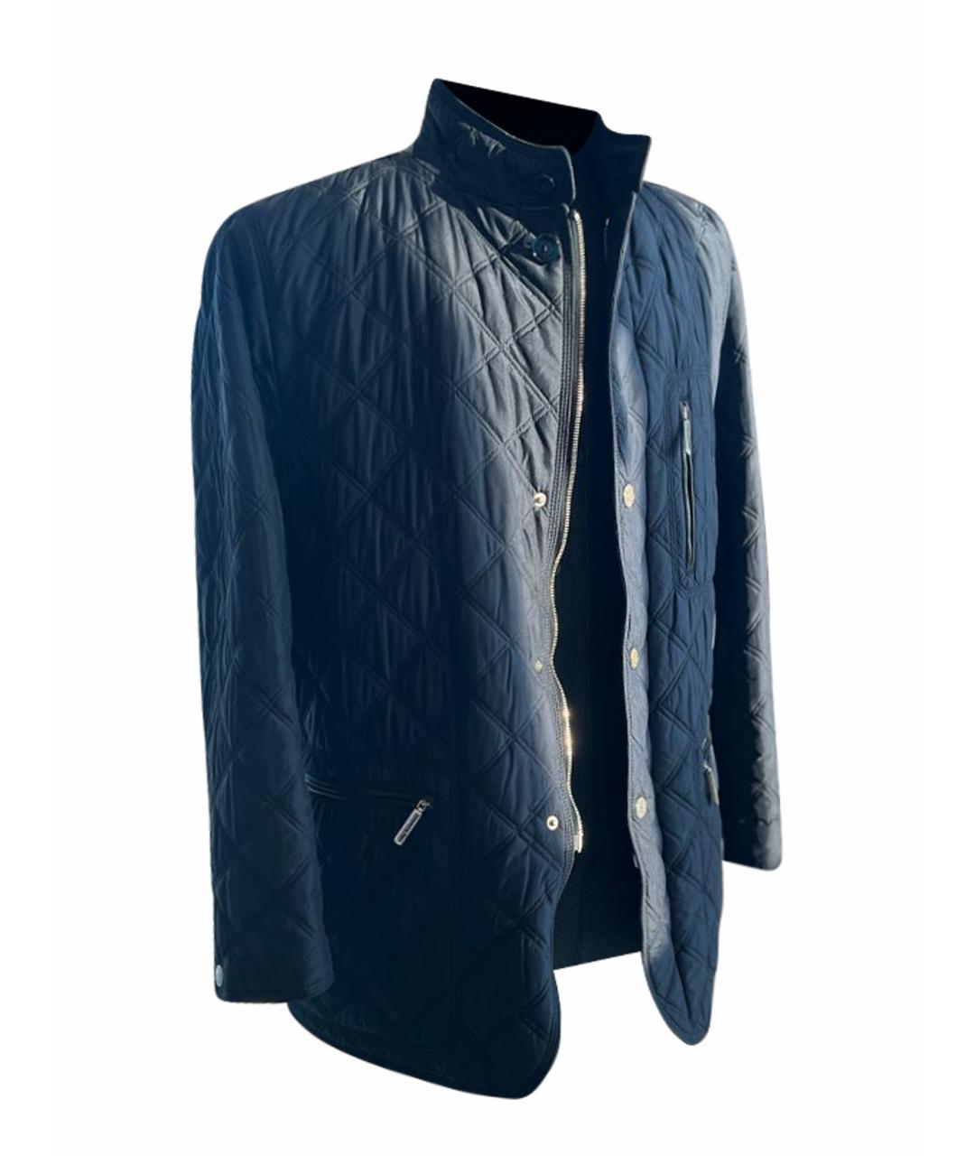 STEFANO RICCI Темно-синяя куртка, фото 1