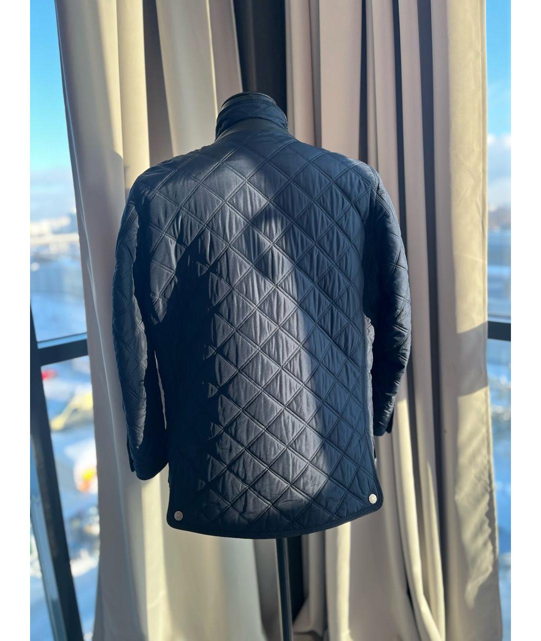 STEFANO RICCI Темно-синяя куртка, фото 2