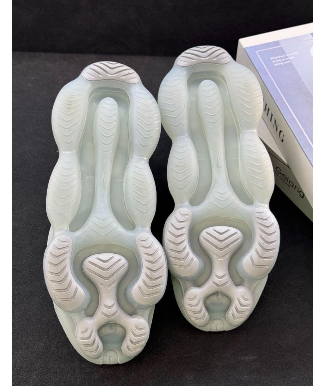 NIKE Серые текстильные низкие кроссовки / кеды, фото 8