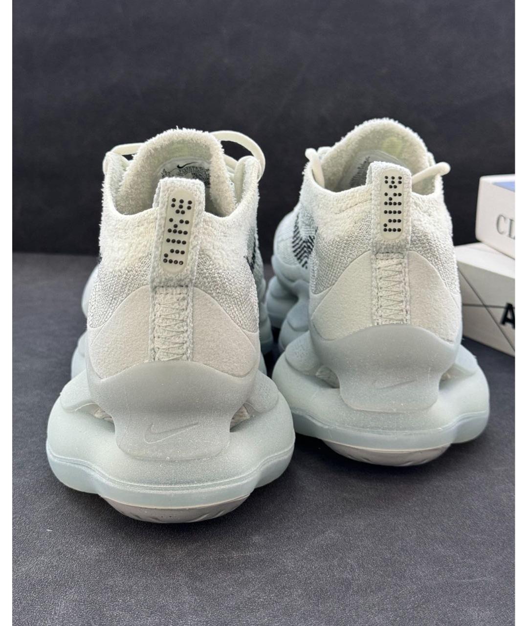 NIKE Серые текстильные низкие кроссовки / кеды, фото 6