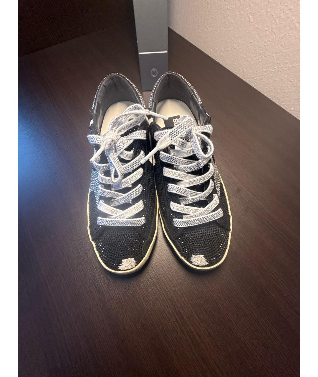 GOLDEN GOOSE DELUXE BRAND Черные кеды, фото 2