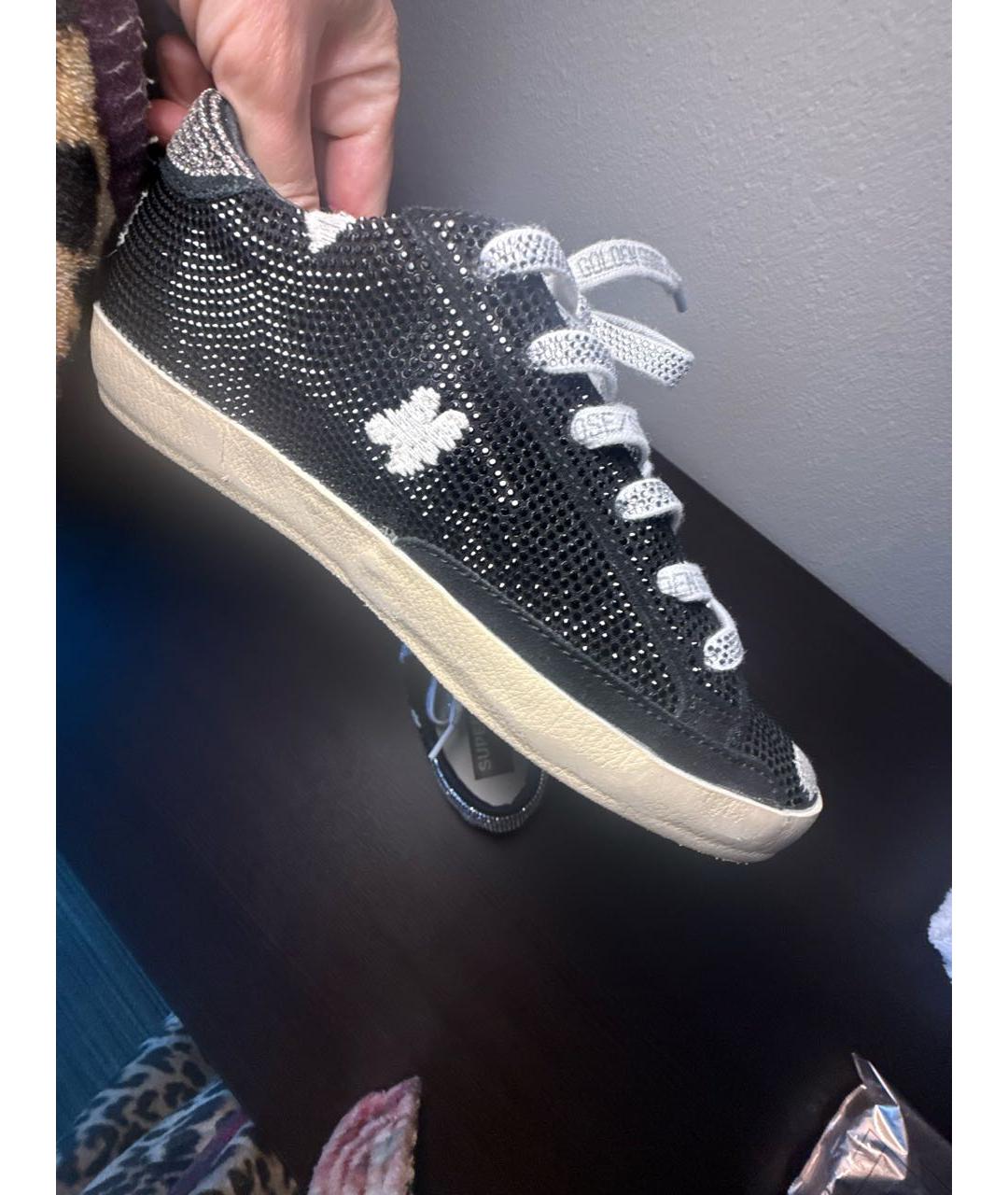 GOLDEN GOOSE DELUXE BRAND Черные кеды, фото 4