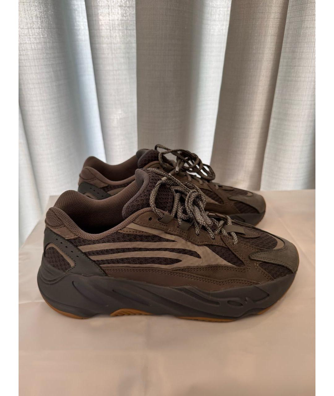 ADIDAS YEEZY Мульти текстильные низкие кроссовки / кеды, фото 6