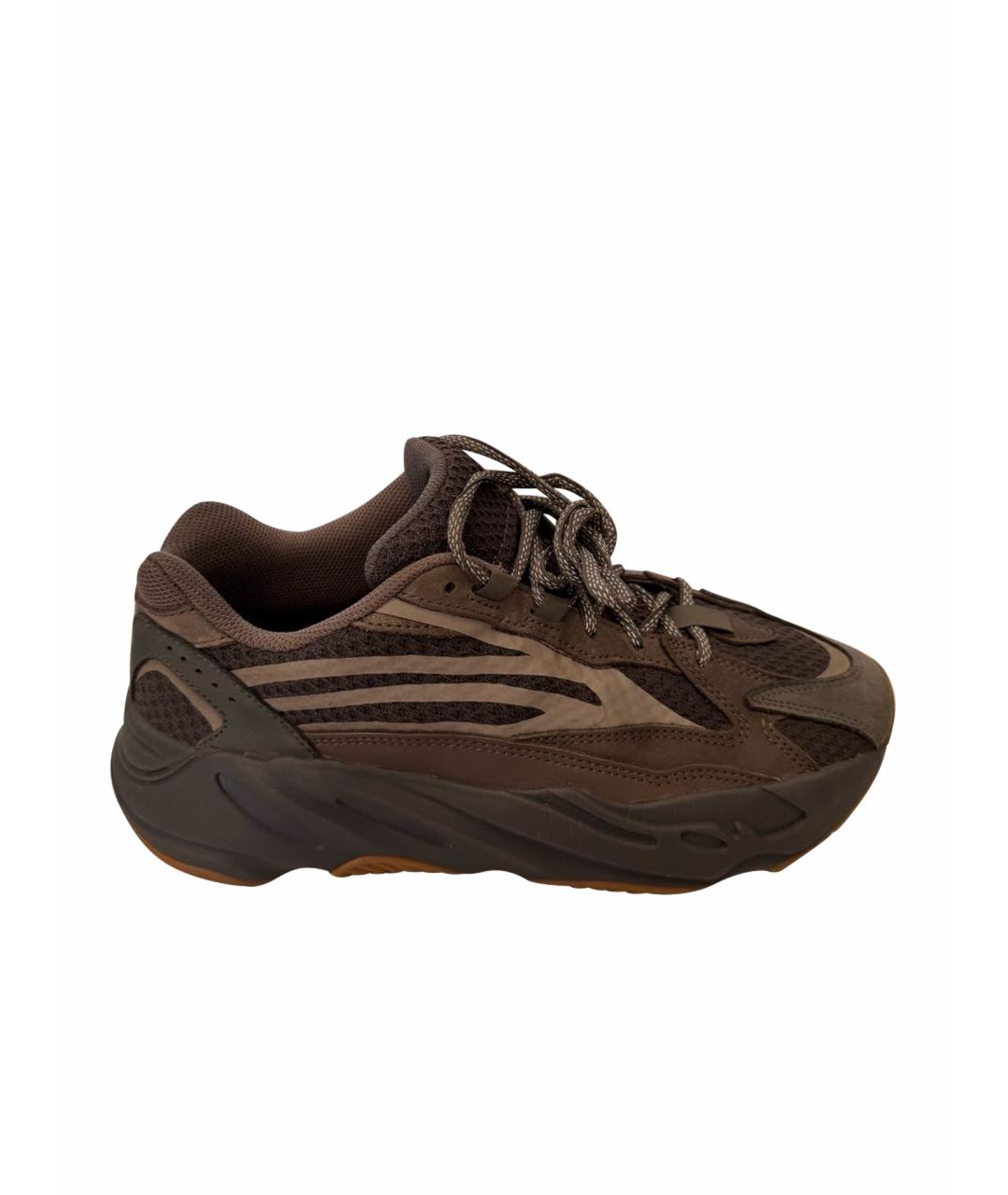 ADIDAS YEEZY Мульти текстильные низкие кроссовки / кеды, фото 1