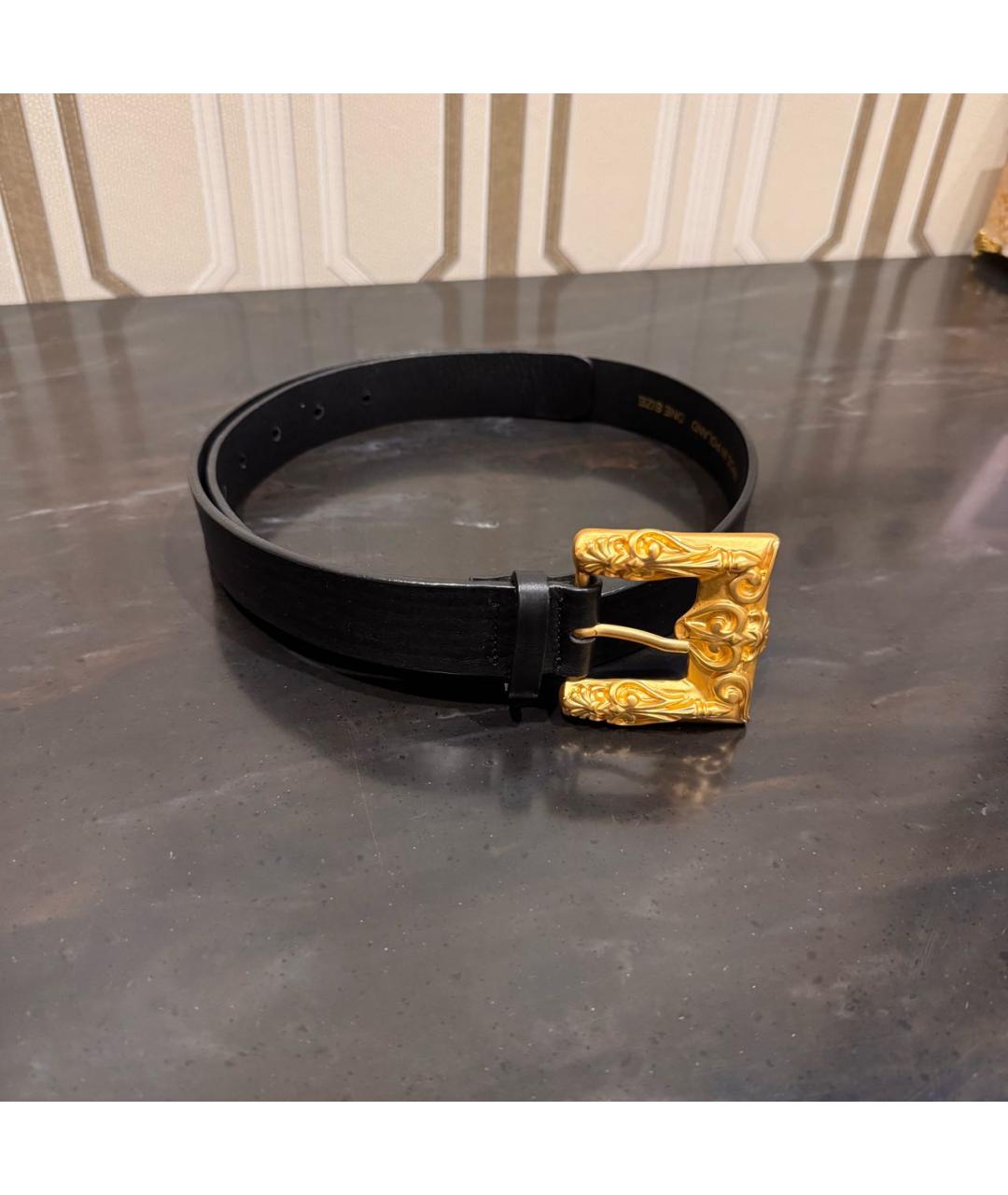 MAGDA BUTRYM Черный кожаный ремень, фото 2