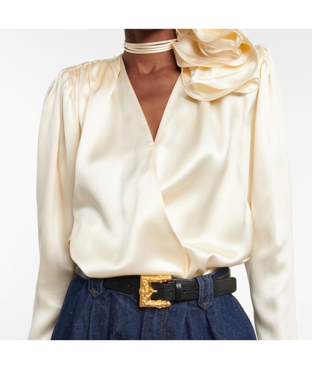 MAGDA BUTRYM Черный кожаный ремень, фото 6