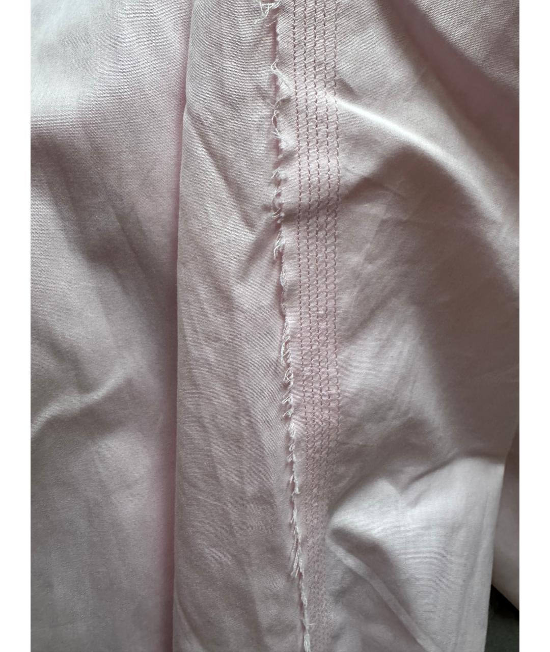 LOEWE Розовое хлопковое повседневное платье, фото 5