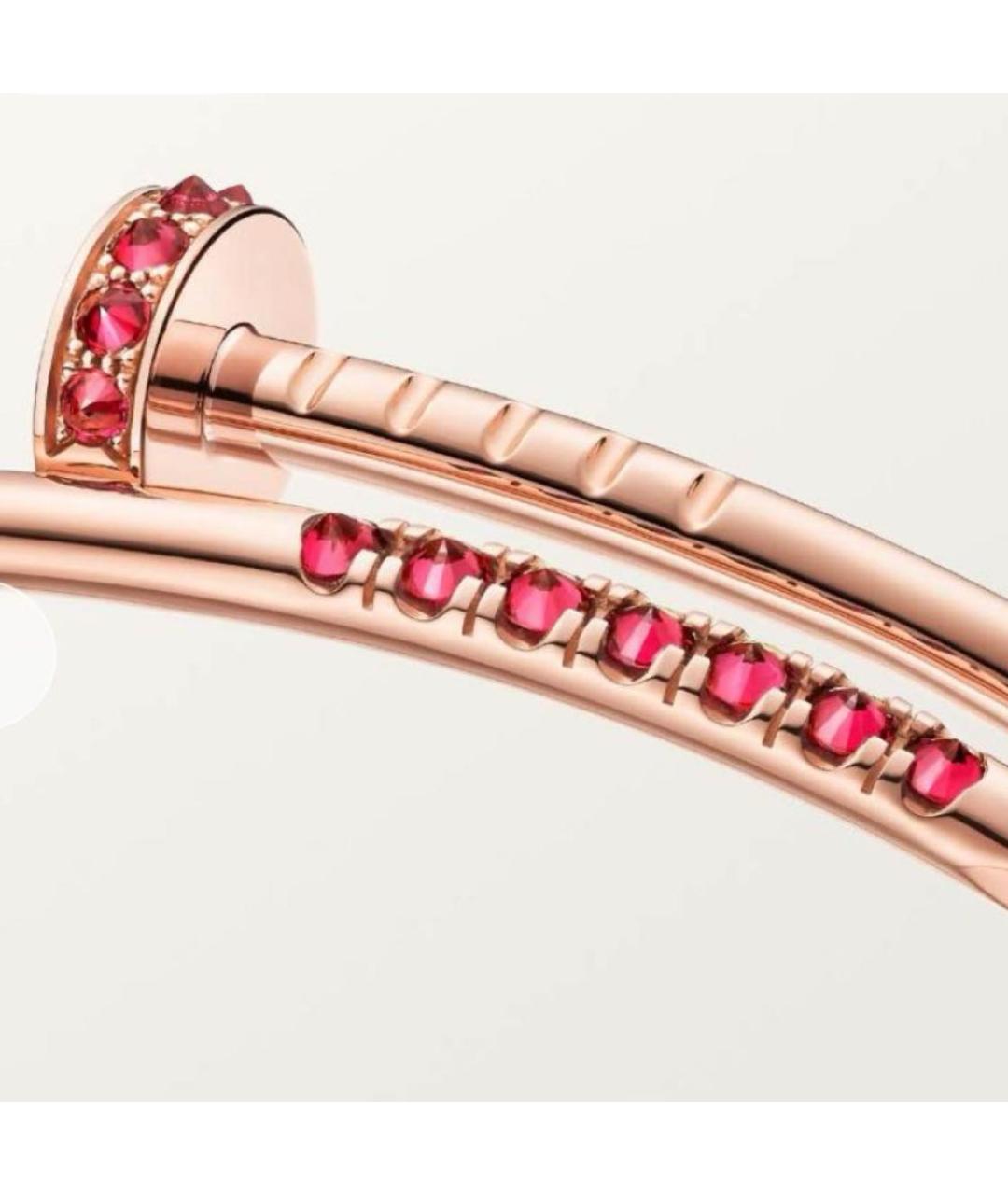 CARTIER Розовый браслет из розового золота, фото 3