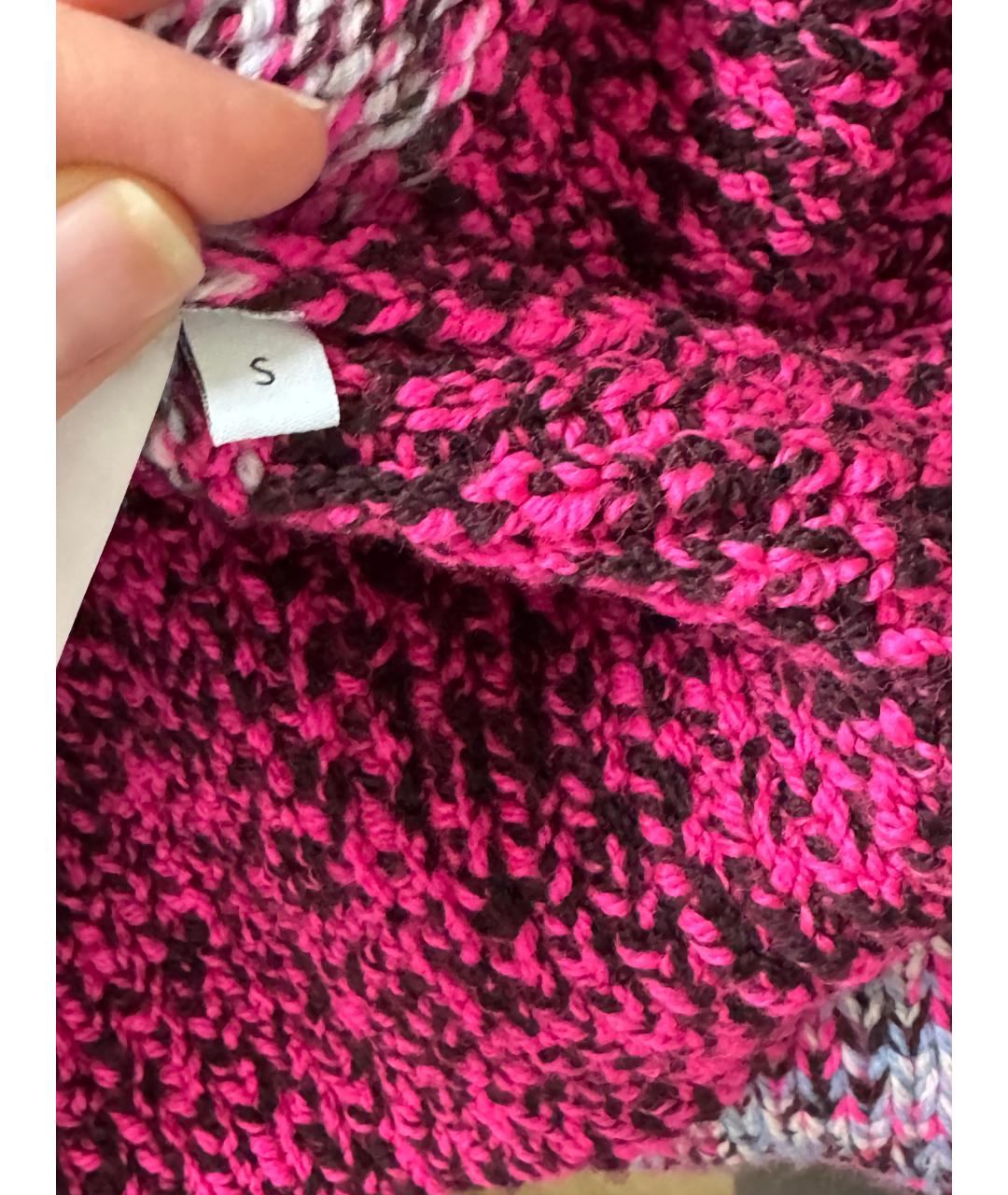 LOEWE Розовый шерстяной джемпер / свитер, фото 5