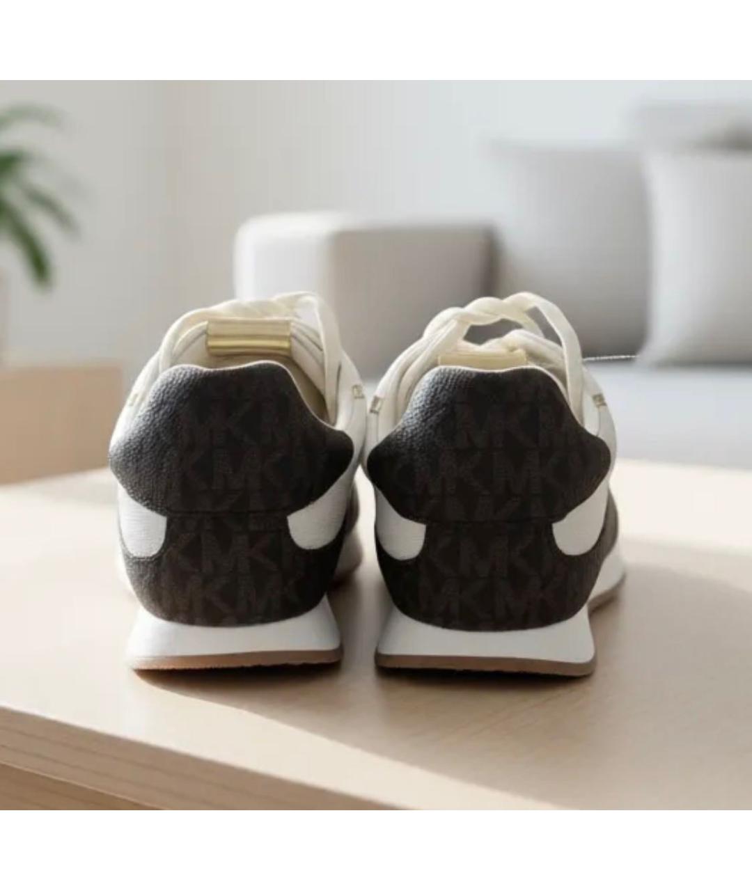 MICHAEL KORS Бежевые кроссовки, фото 3