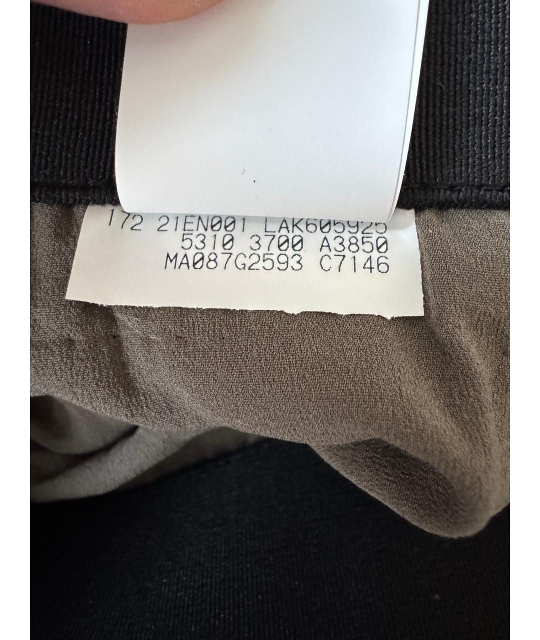 BRUNELLO CUCINELLI Хаки юбка миди, фото 7