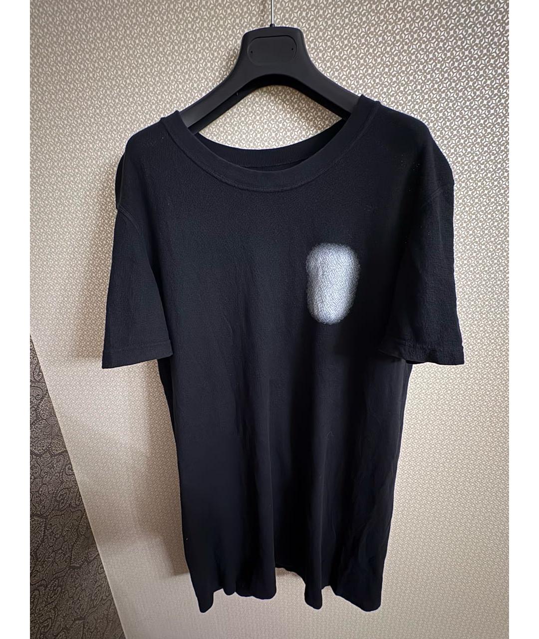 11 BY BORIS BIDJAN SABERI Антрацитовая хлопковая футболка, фото 4