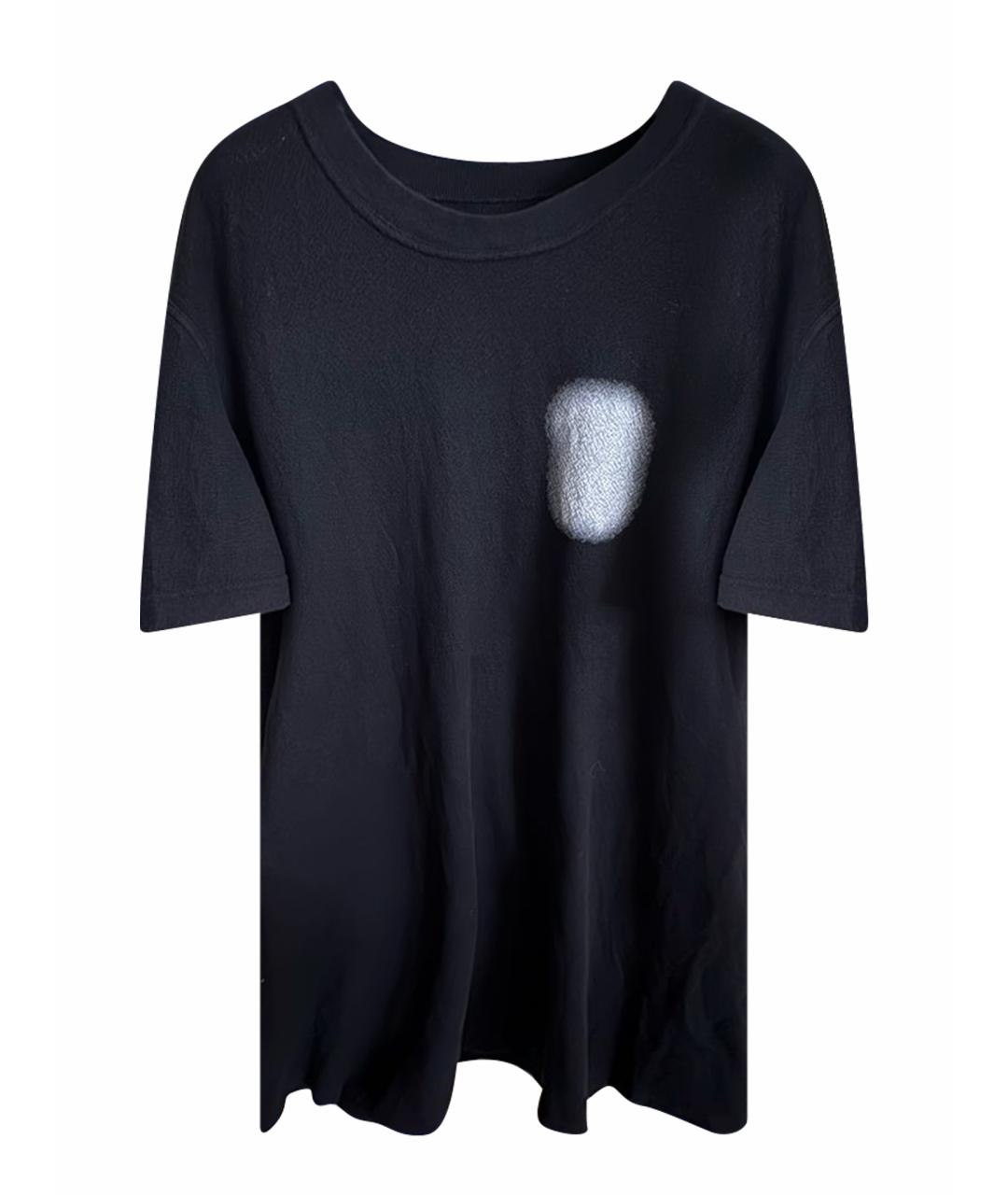 11 BY BORIS BIDJAN SABERI Антрацитовая хлопковая футболка, фото 1