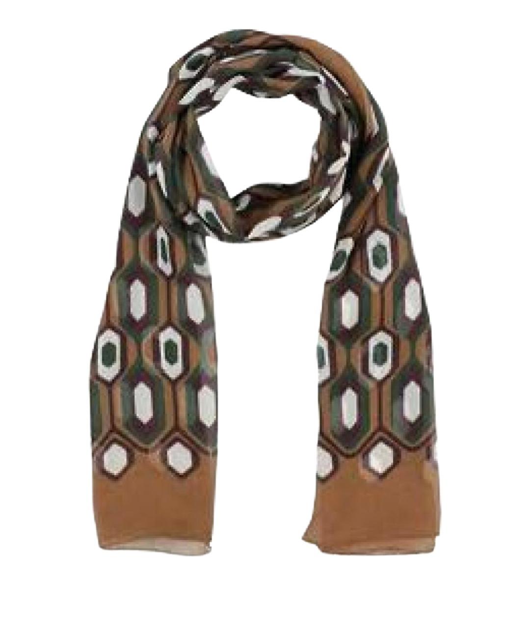 CELINE Коричневый платок, фото 1