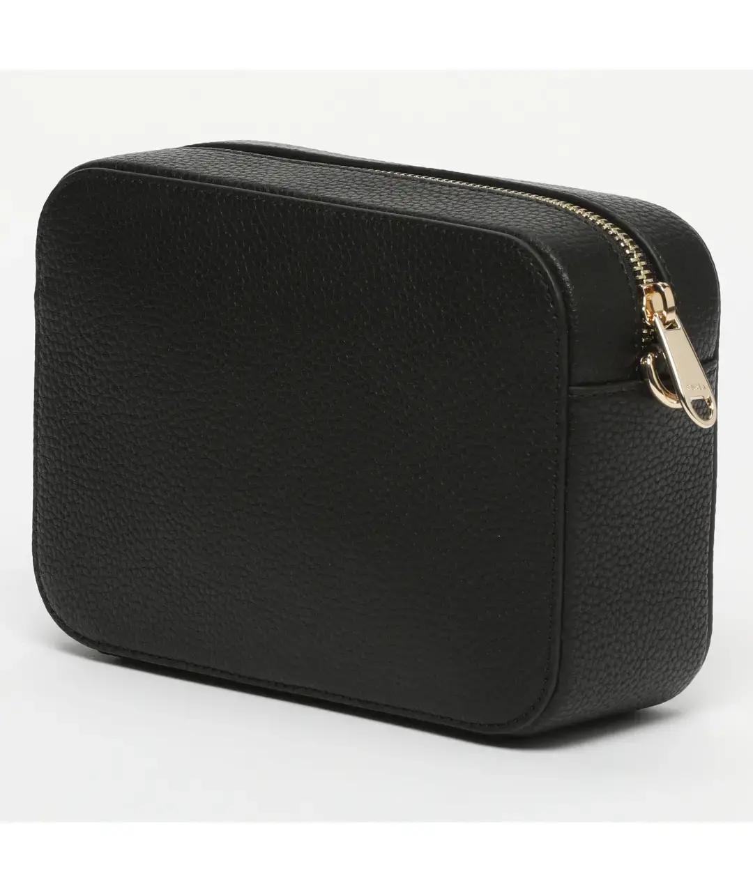 FURLA Черная кожаная сумка через плечо, фото 2