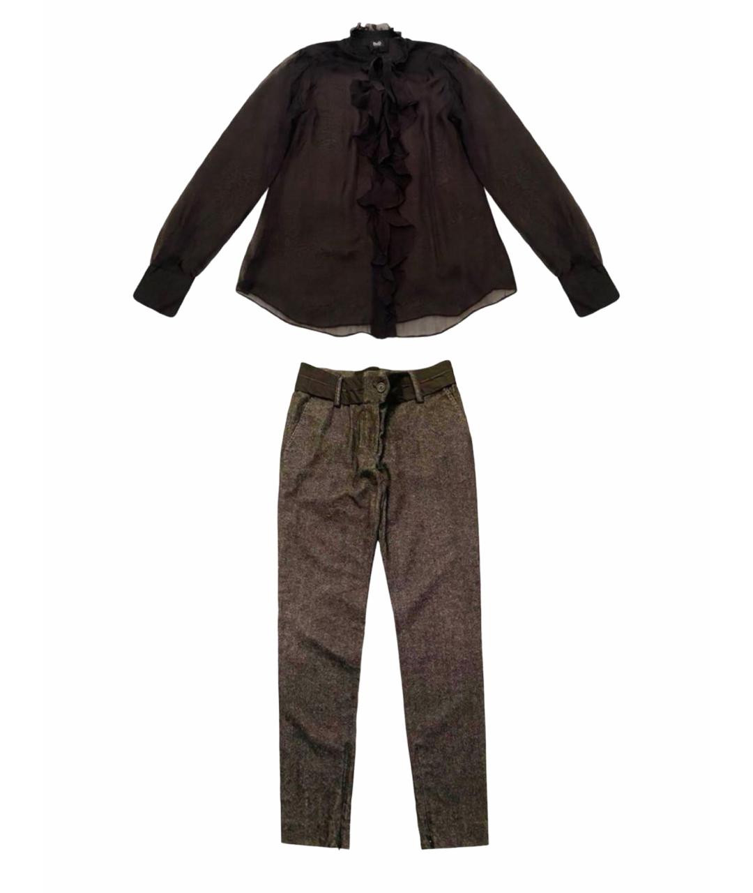 DOLCE&GABBANA Черный костюм с брюками, фото 1