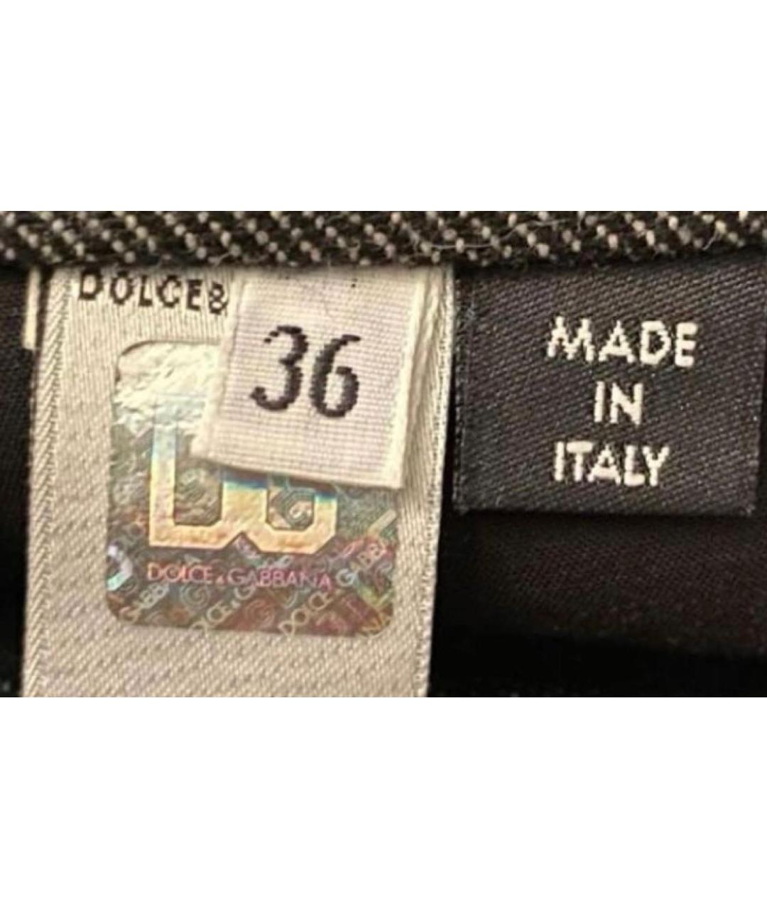 DOLCE&GABBANA Черный костюм с брюками, фото 8