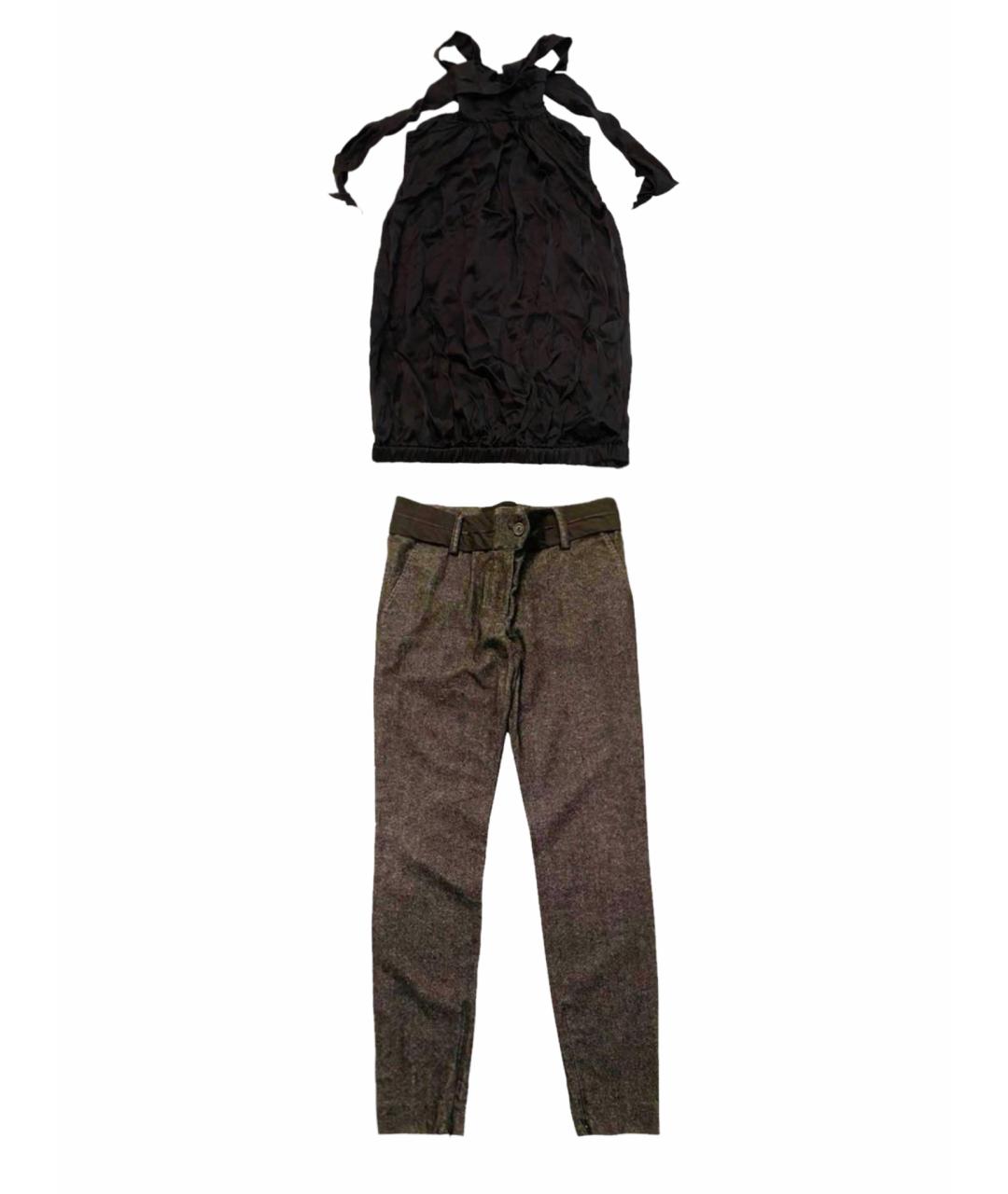 DOLCE&GABBANA Черный костюм с брюками, фото 1