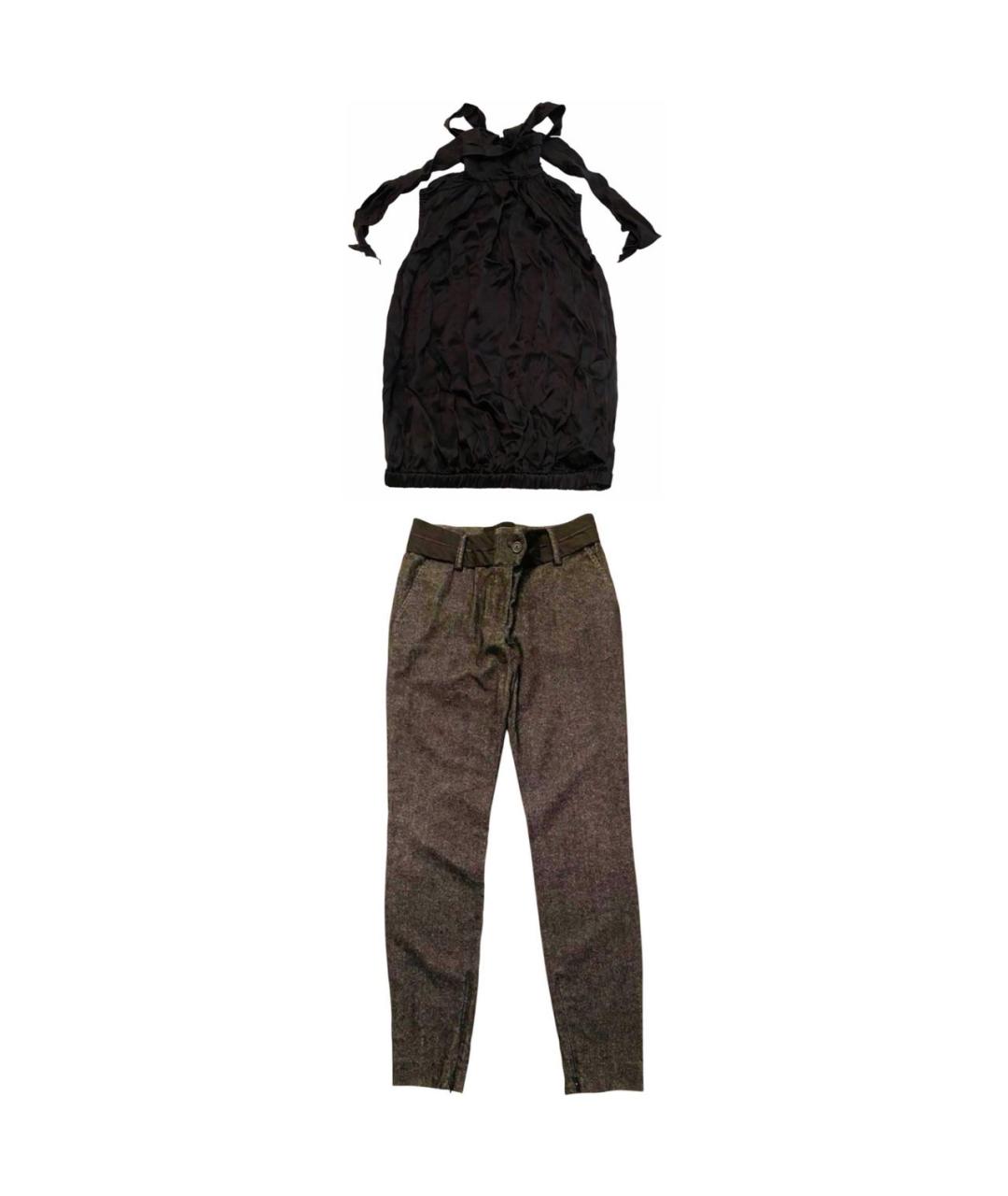 DOLCE&GABBANA Черный костюм с брюками, фото 9