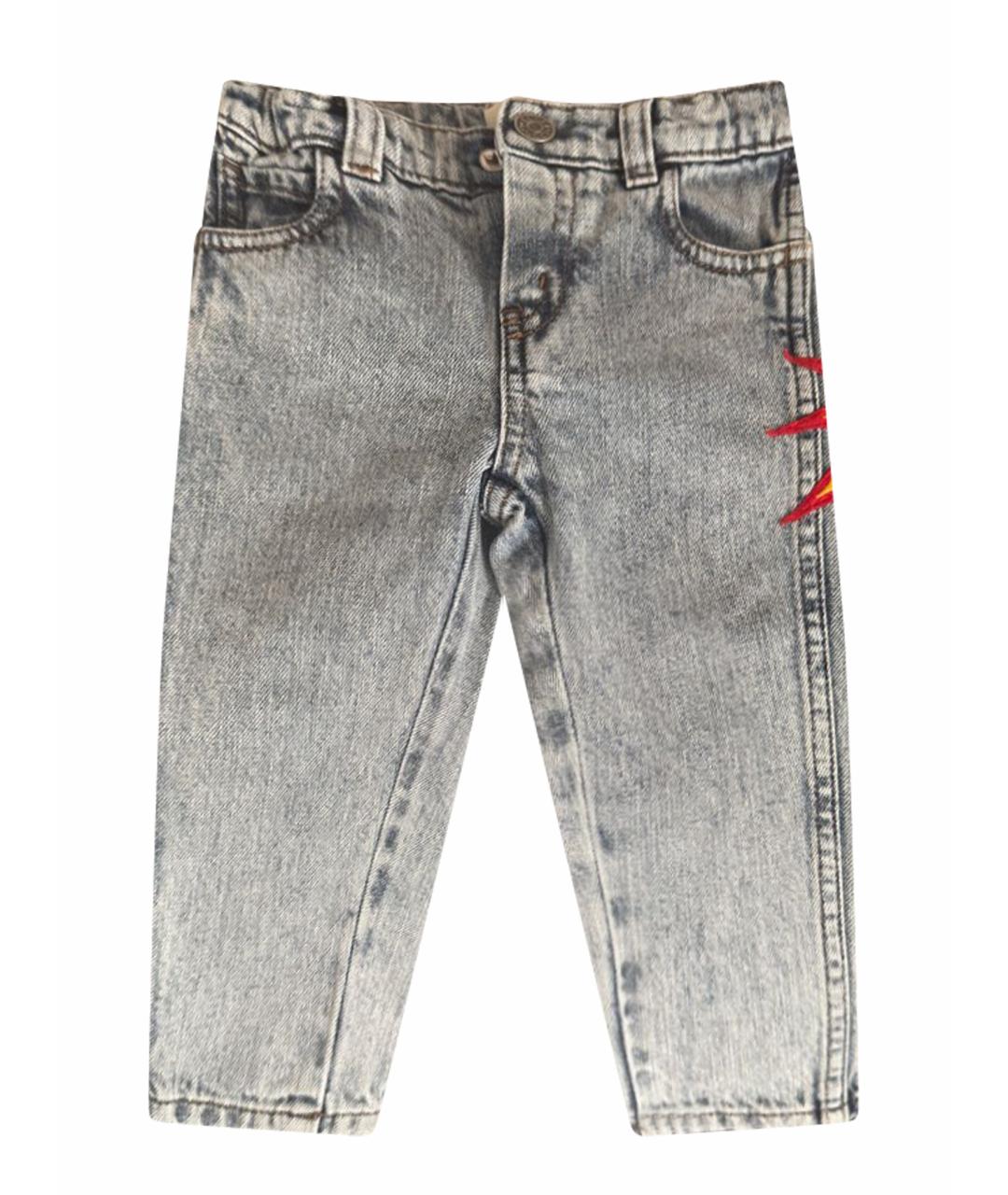 GUCCI KIDS Голубые деним детские джинсы, фото 1