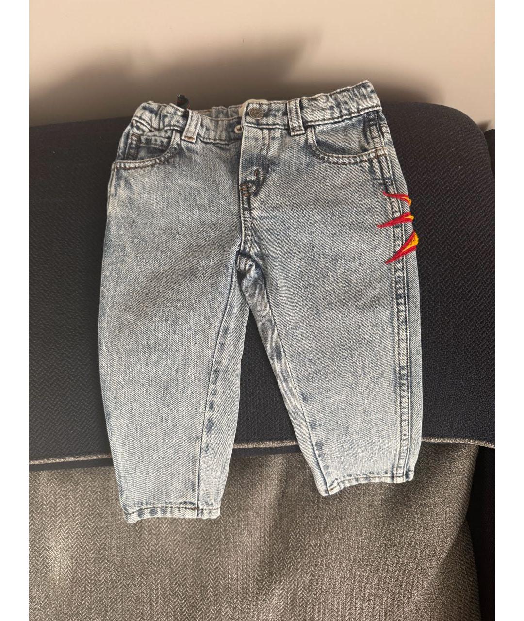 GUCCI KIDS Голубые деним детские джинсы, фото 4