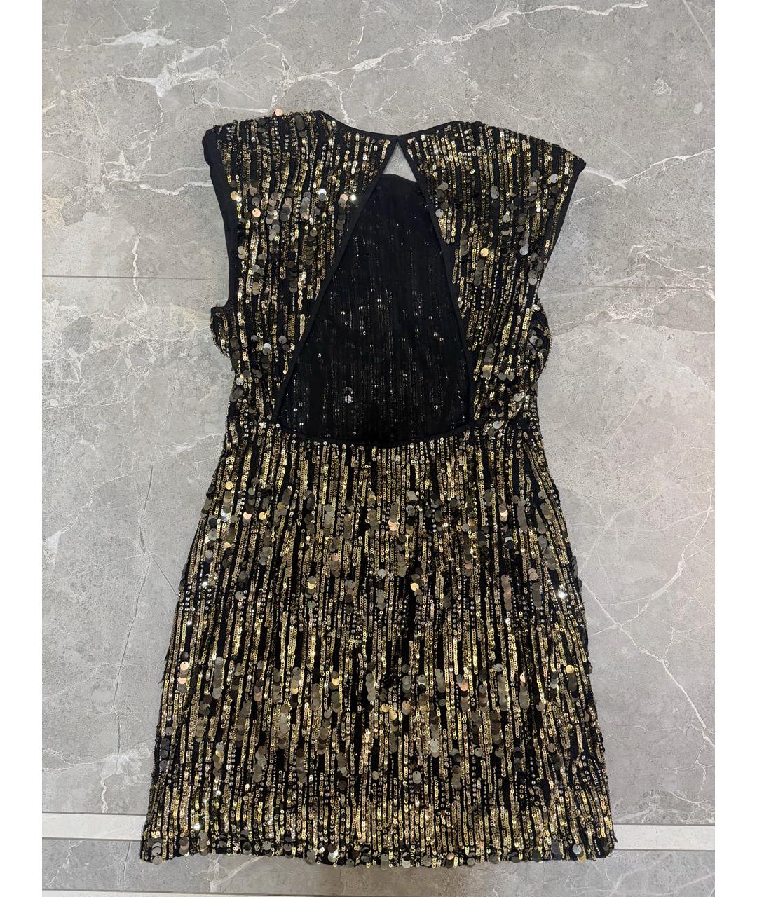 PINKO Золотое вечернее платье, фото 2