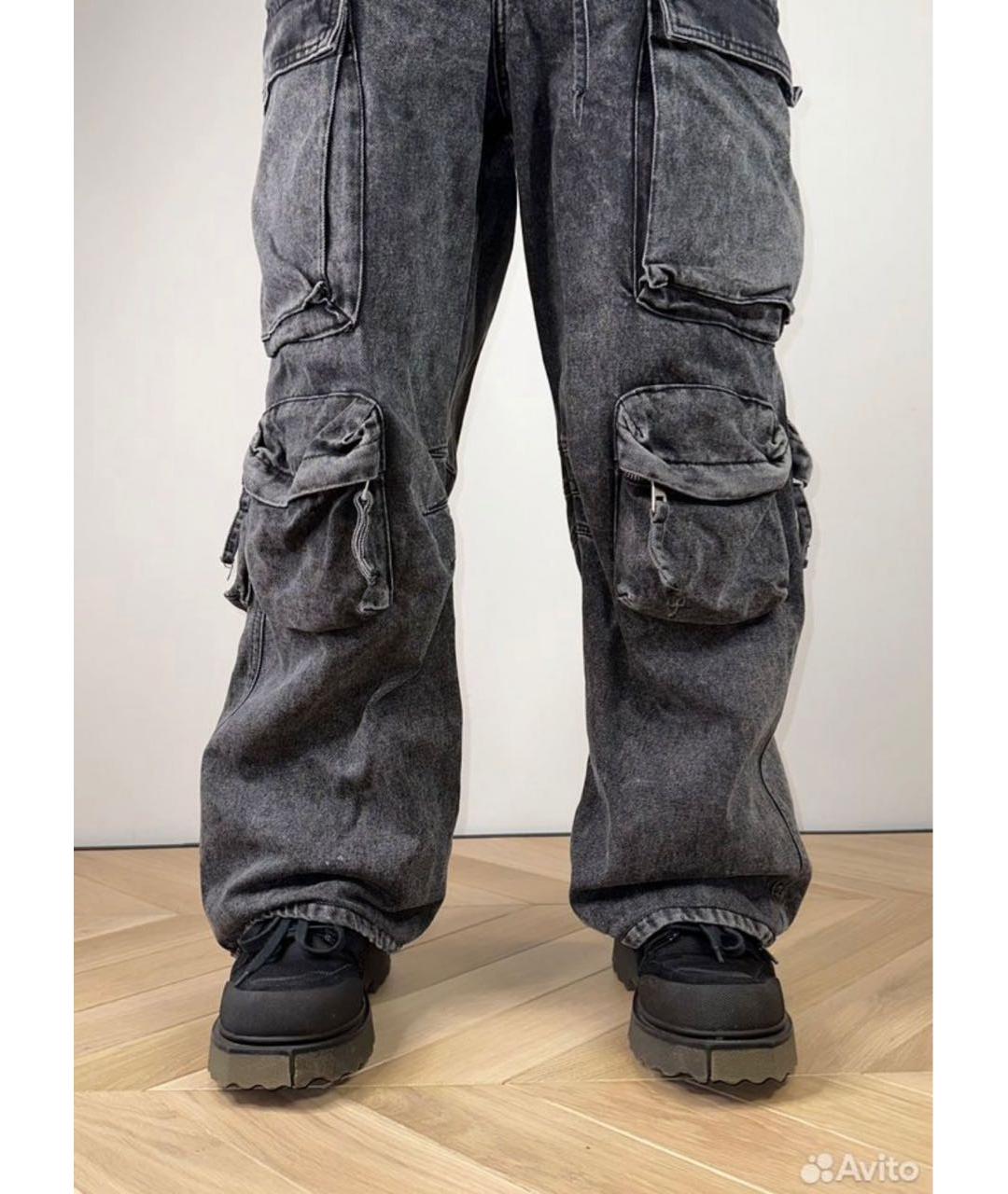 OFF-WHITE Черные высокие кроссовки / кеды, фото 5