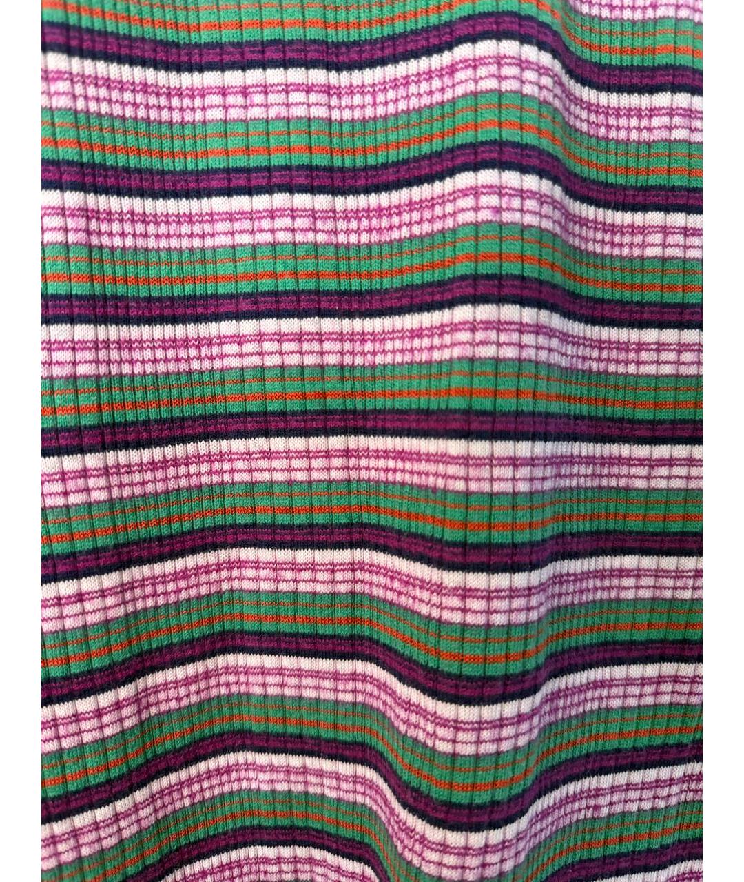 CHANEL Мульти хлопковое повседневное платье, фото 5