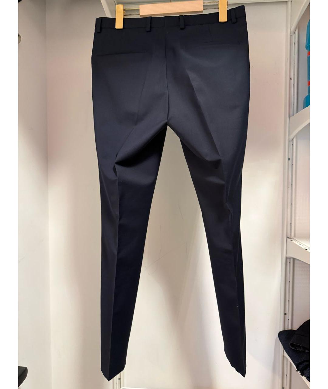 HUGO Темно-синий классический костюм, фото 4