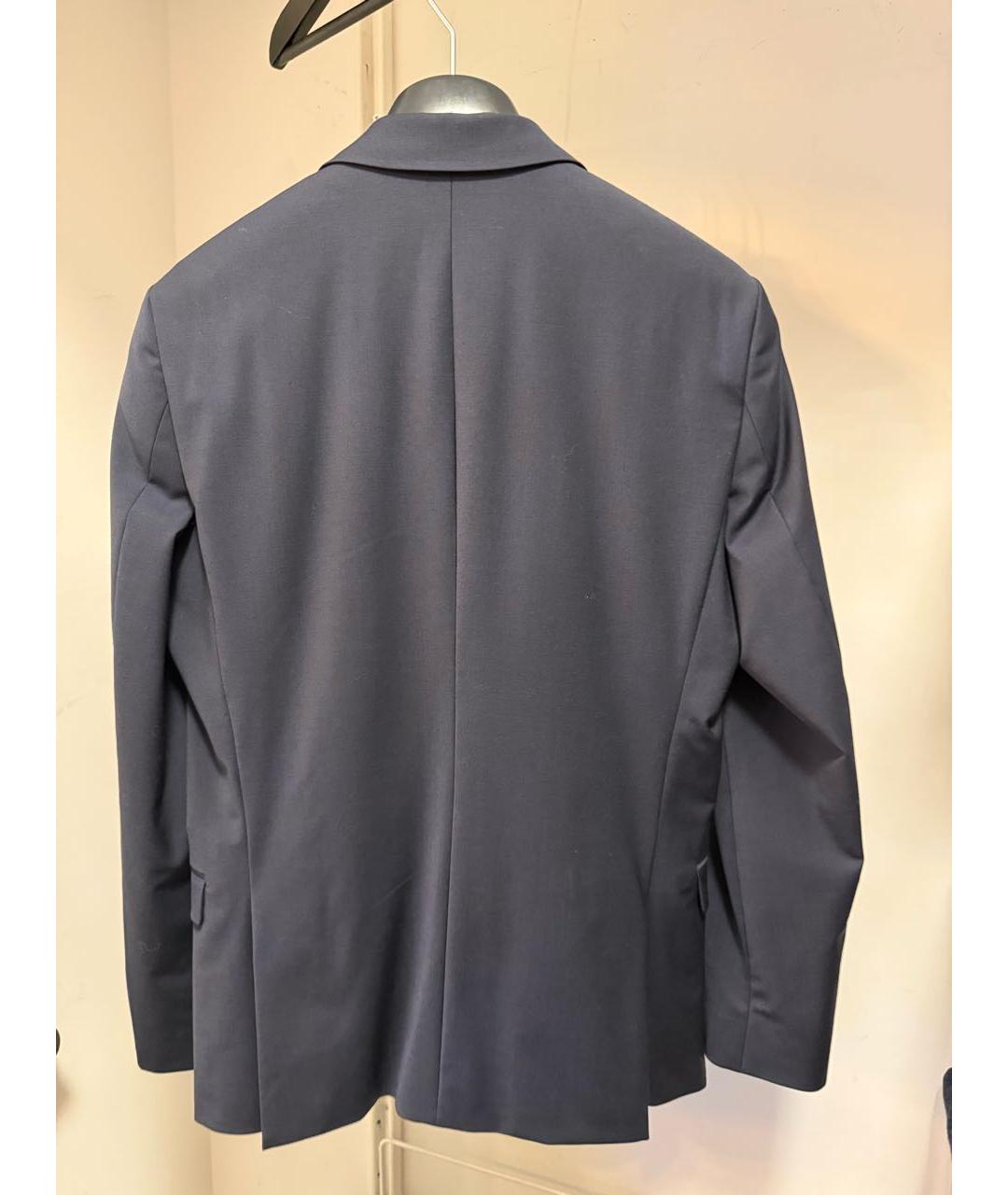 HUGO Темно-синий классический костюм, фото 2