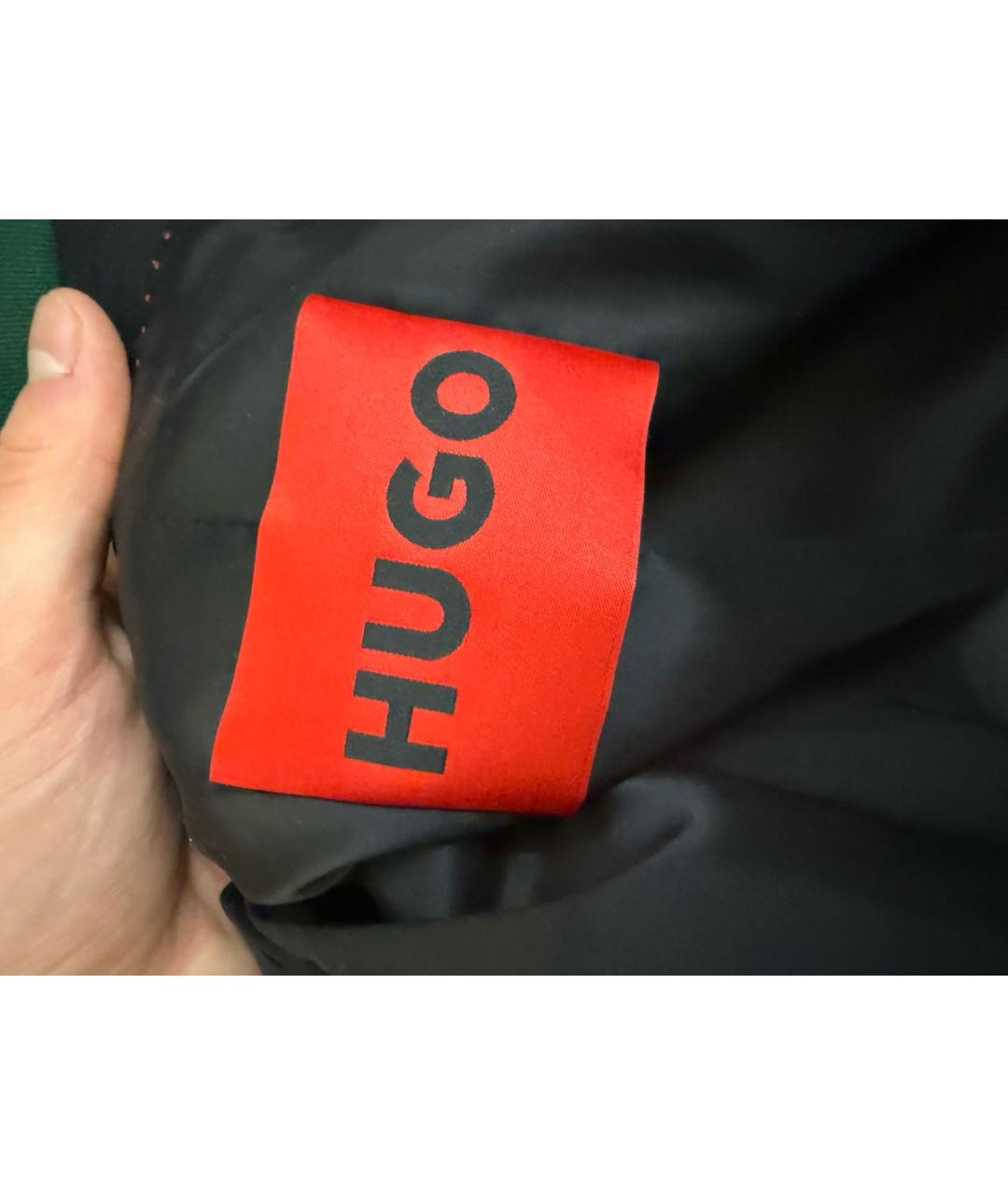 HUGO Черный классический костюм, фото 5