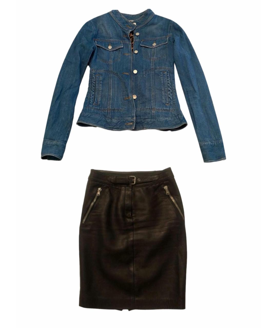 DOLCE&GABBANA Черный костюм с юбками, фото 1