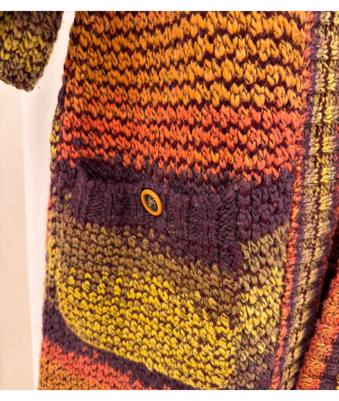 CHANEL Мульти шерстяной кардиган, фото 6