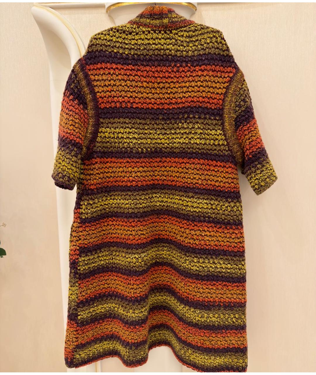 CHANEL Мульти шерстяной кардиган, фото 2