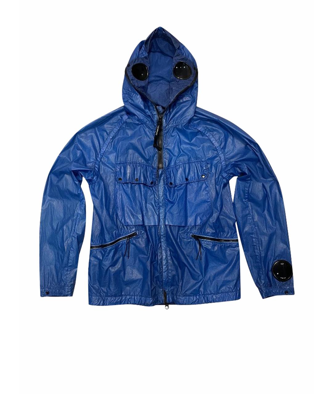 CP COMPANY Синяя полиамидовая куртка, фото 1