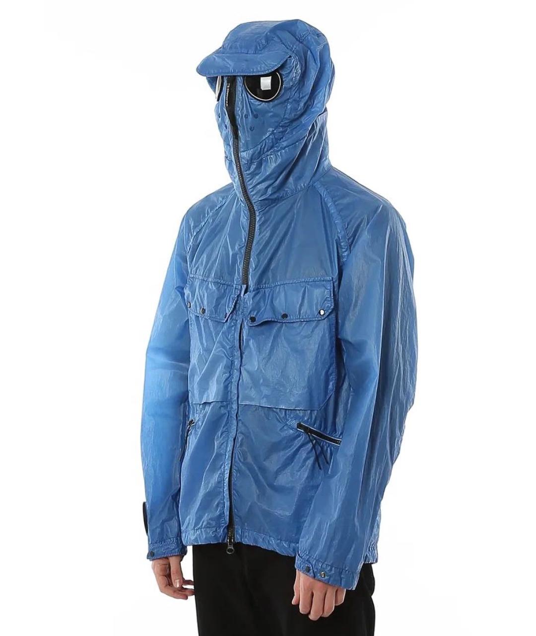 CP COMPANY Синяя полиамидовая куртка, фото 5