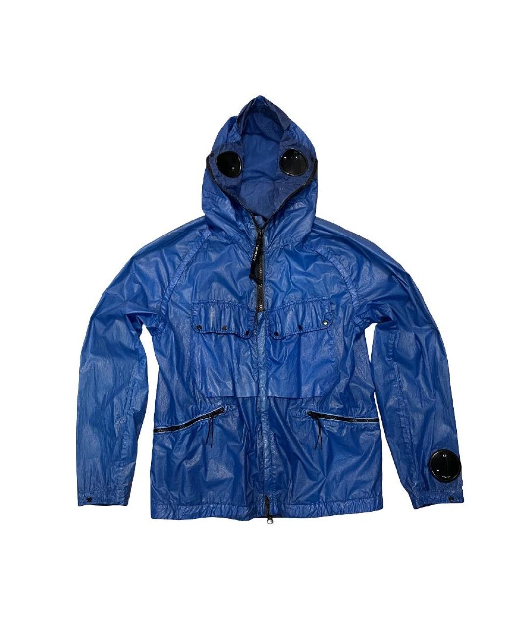 CP COMPANY Синяя полиамидовая куртка, фото 7